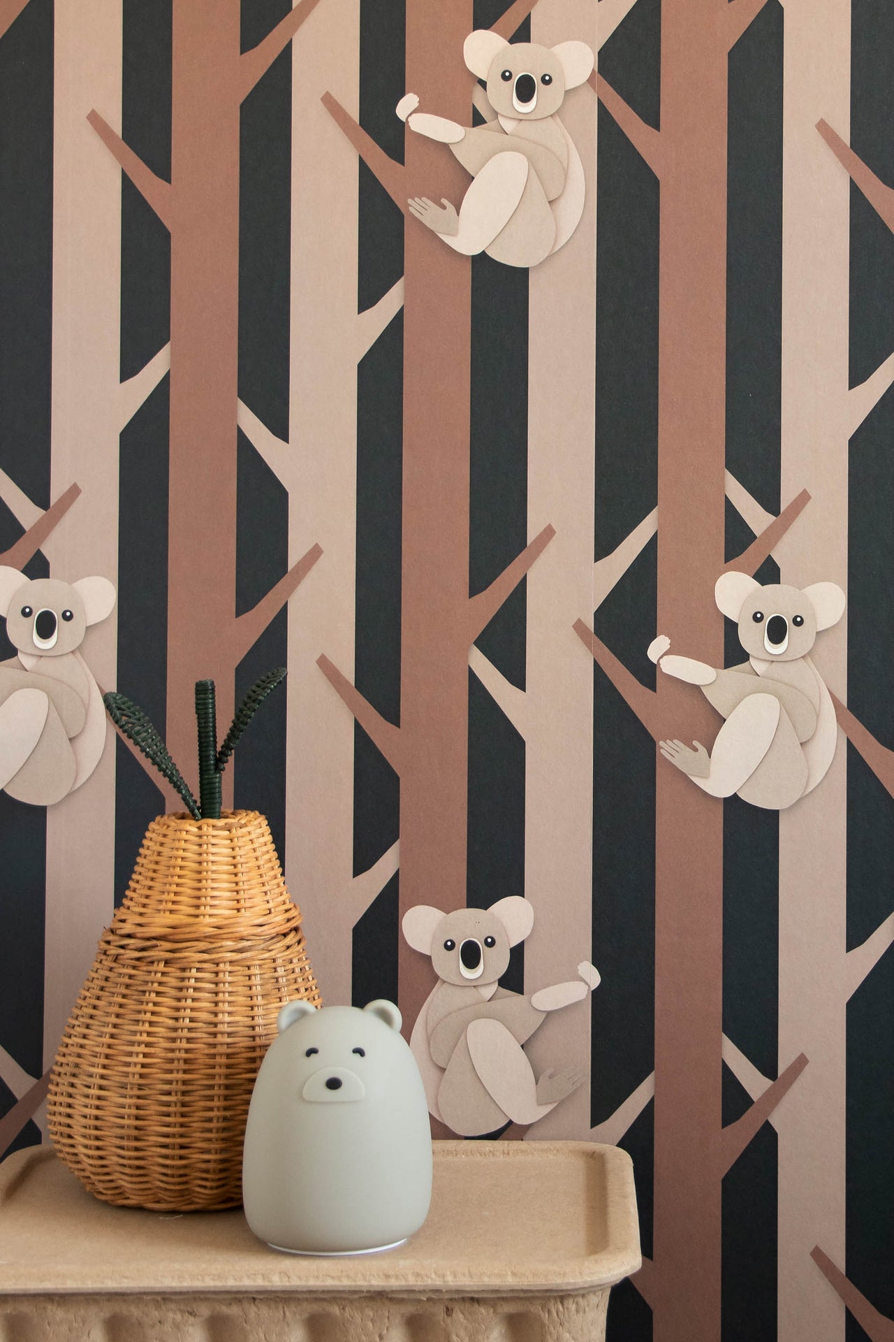 Studio Ditte Koala Choco Behang