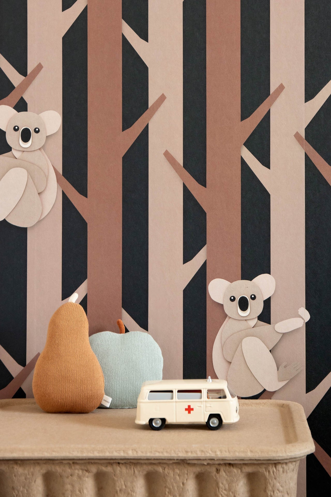 Studio Ditte Koala Choco Behang