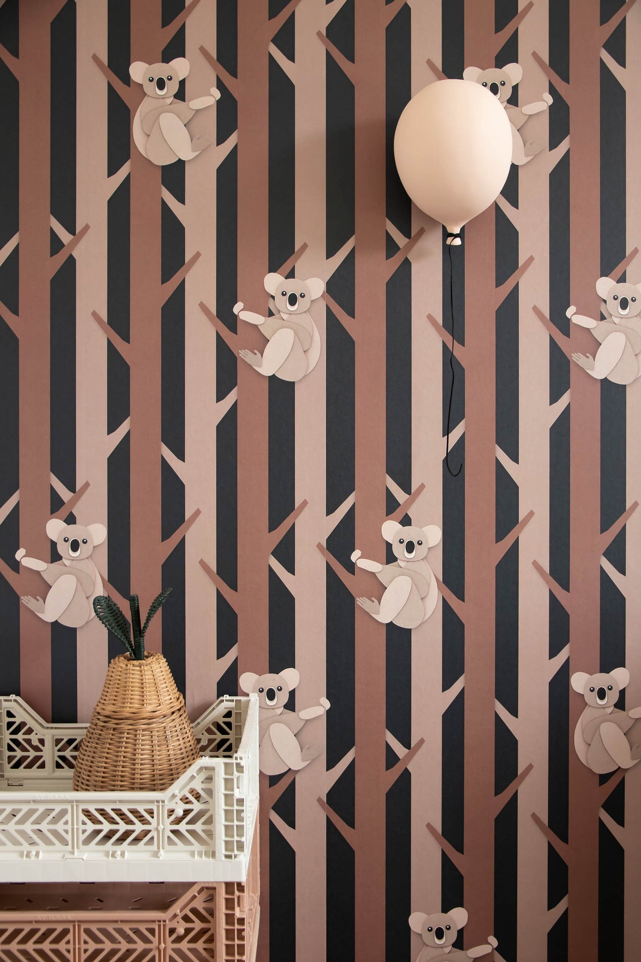 Studio Ditte Koala Choco Behang