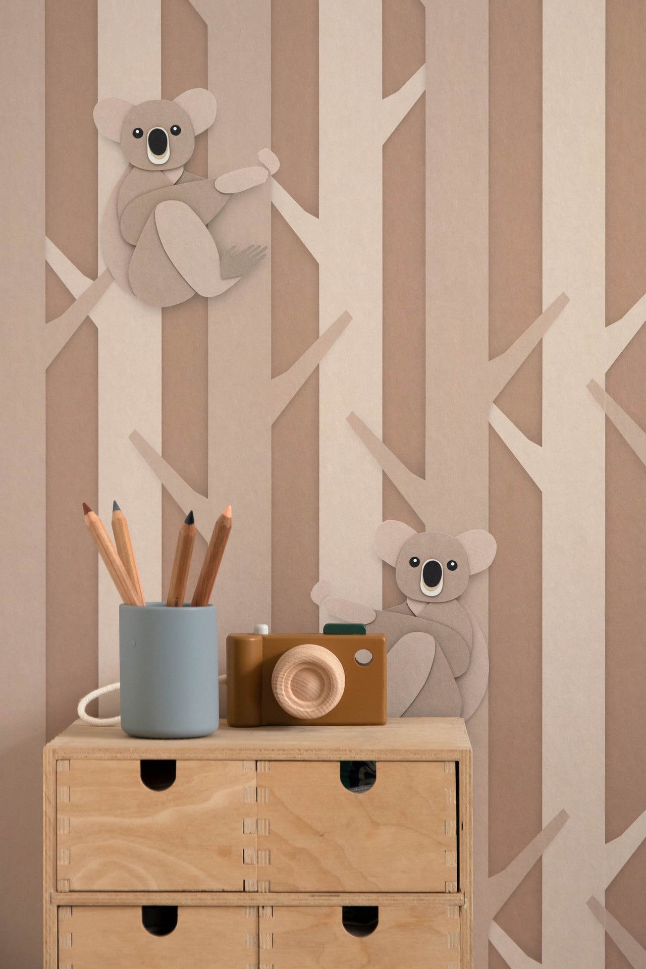 Studio Ditte Koala Nougat Behang