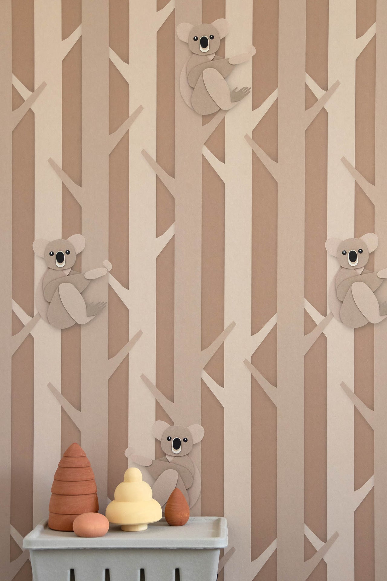 Studio Ditte Koala Nougat Behang