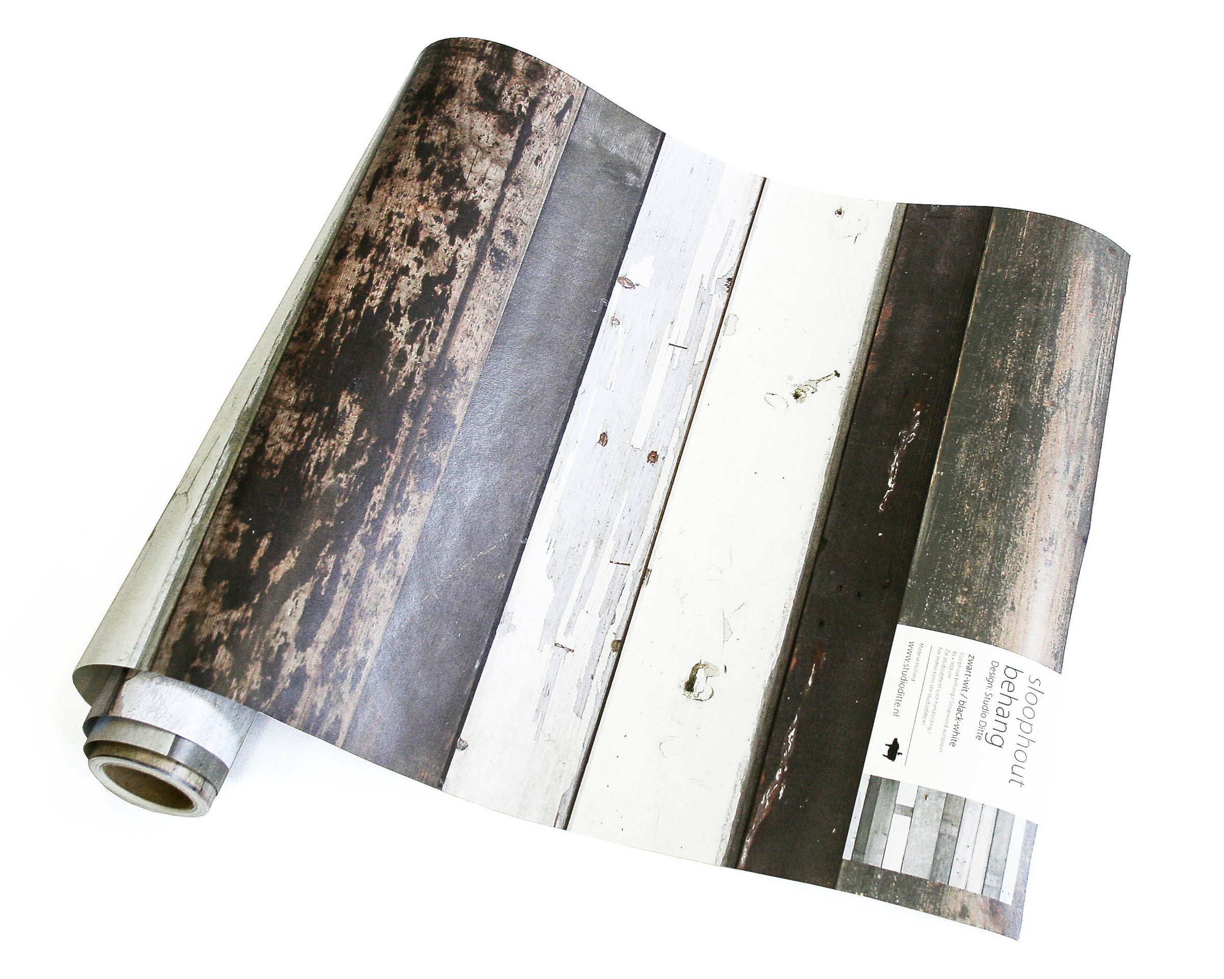 Studio Ditte Sloophout Zwart-Wit Behang