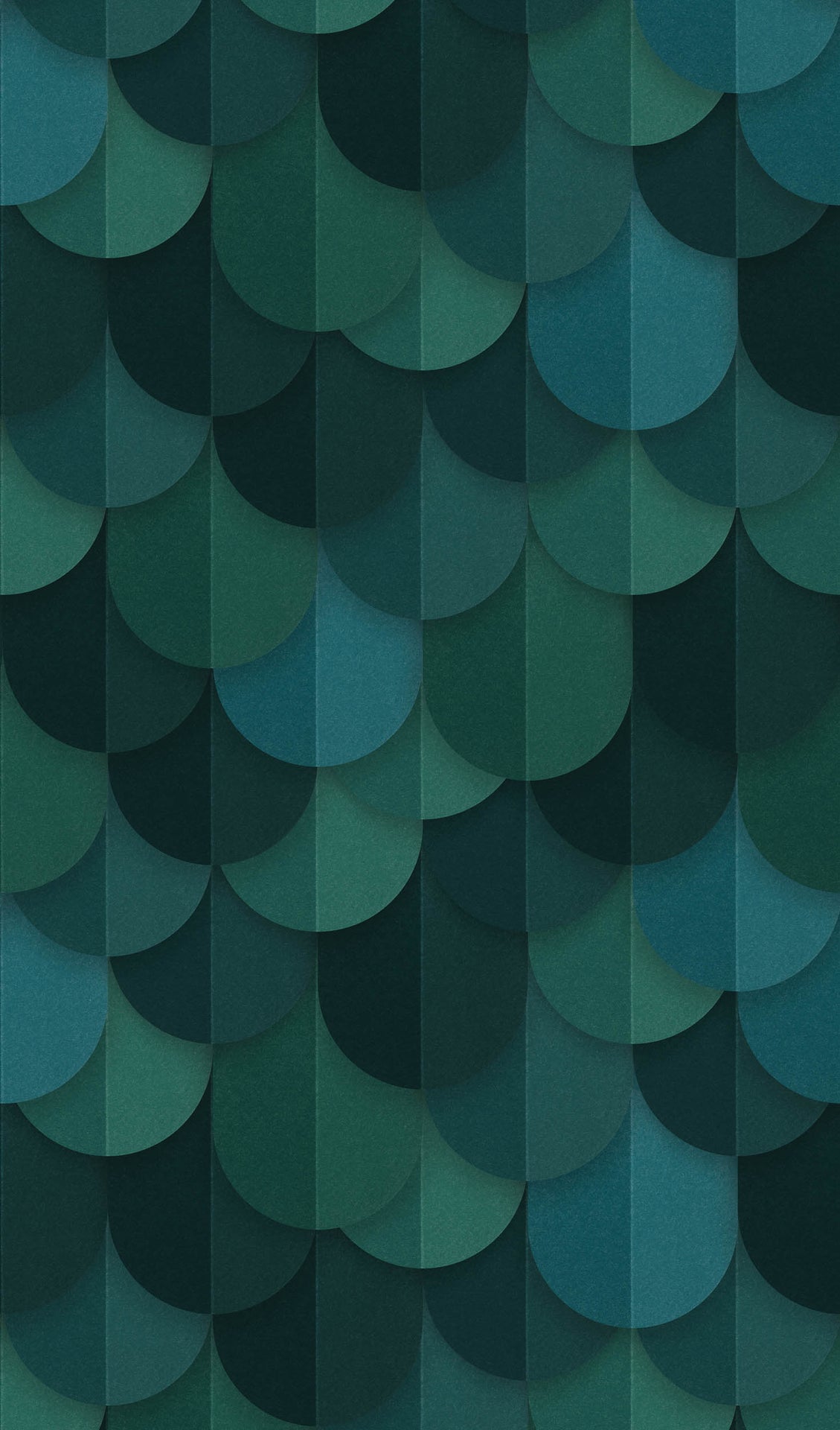 Studio Ditte Waterval Groen Behang