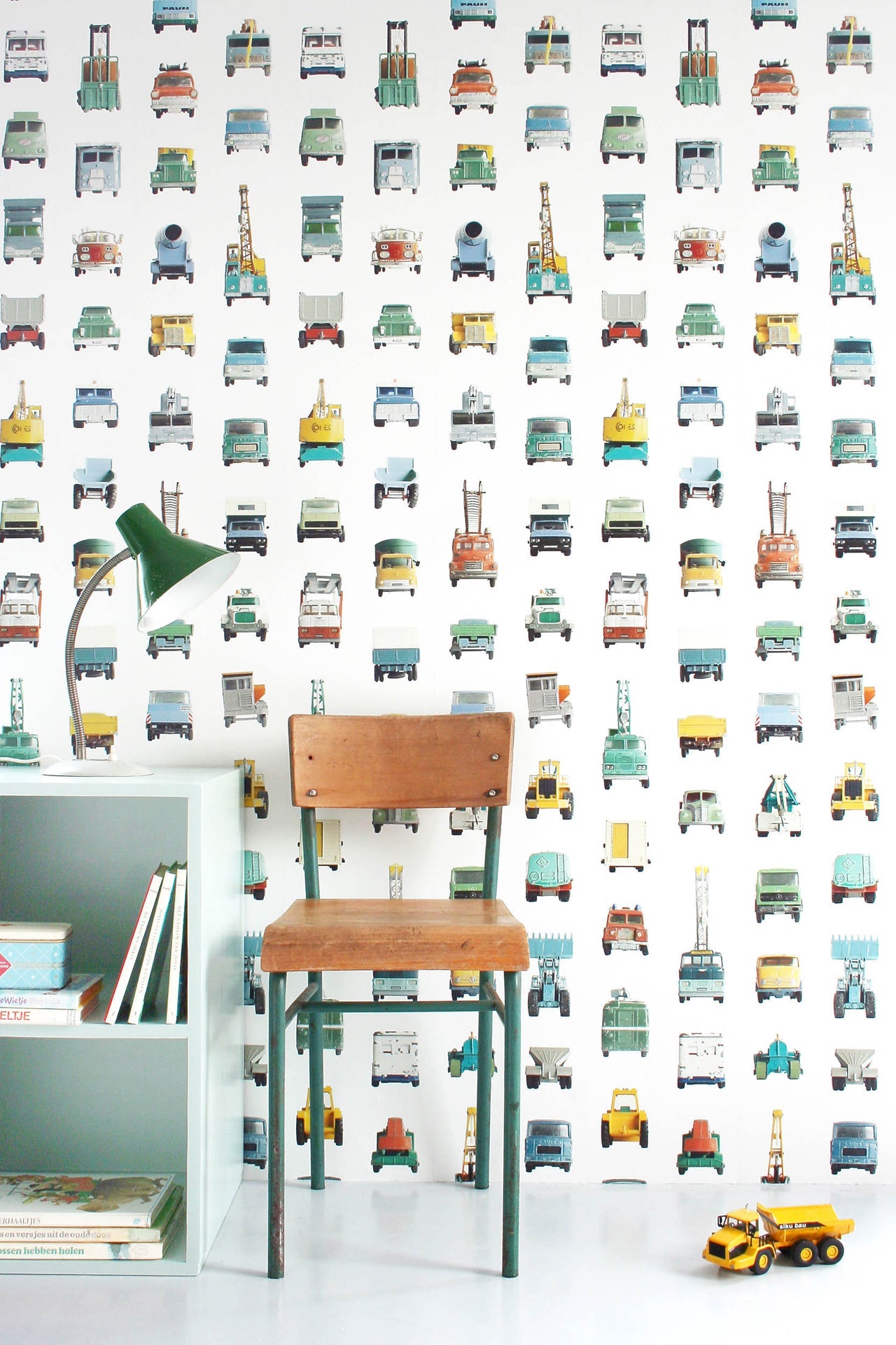 Studio Ditte Werkauto Speelgoed Behang