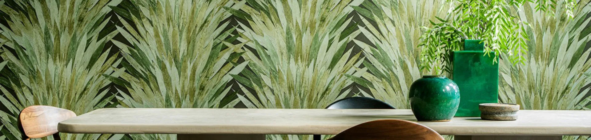Planten behang