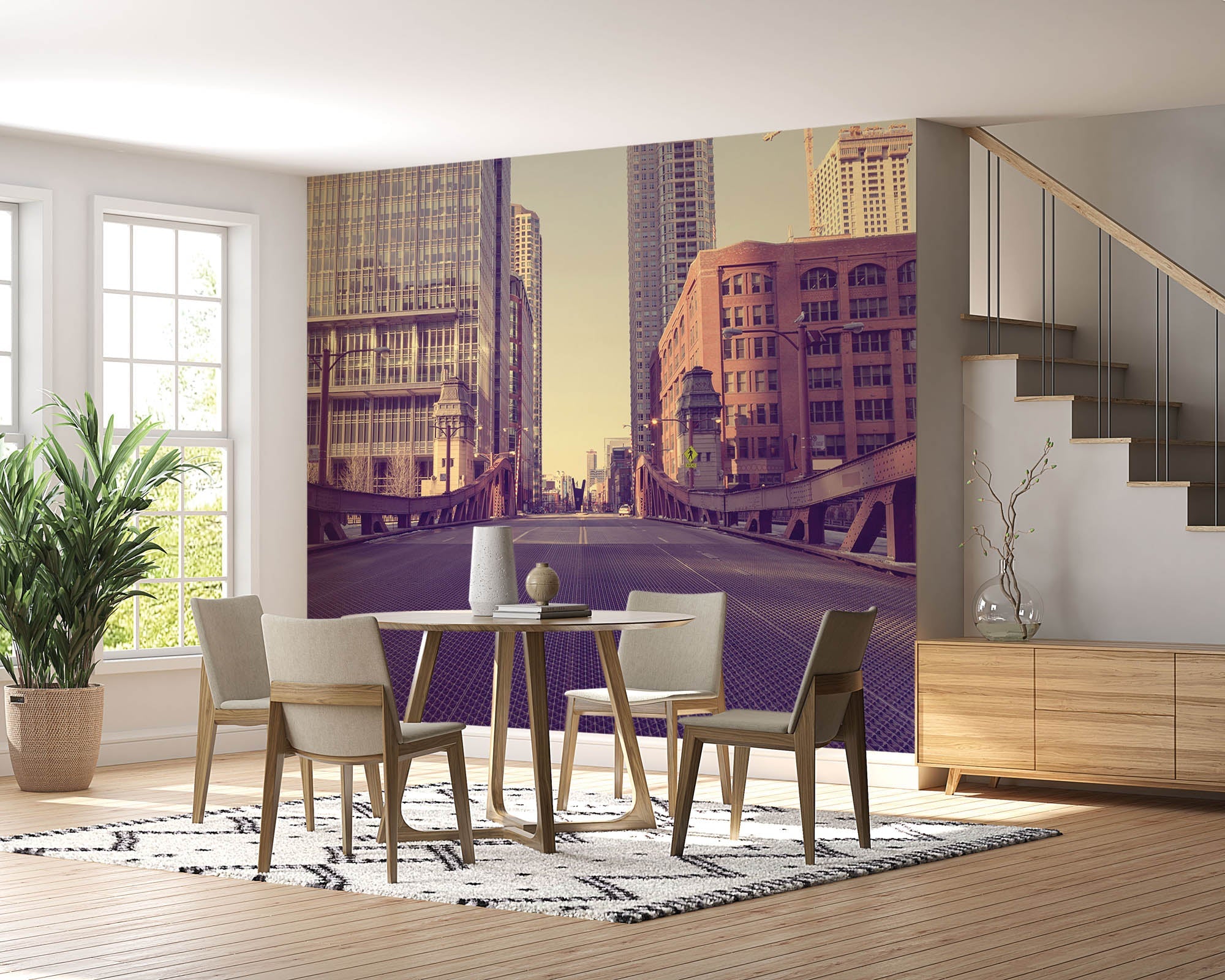 Photo vintage d'un pont - LW00354