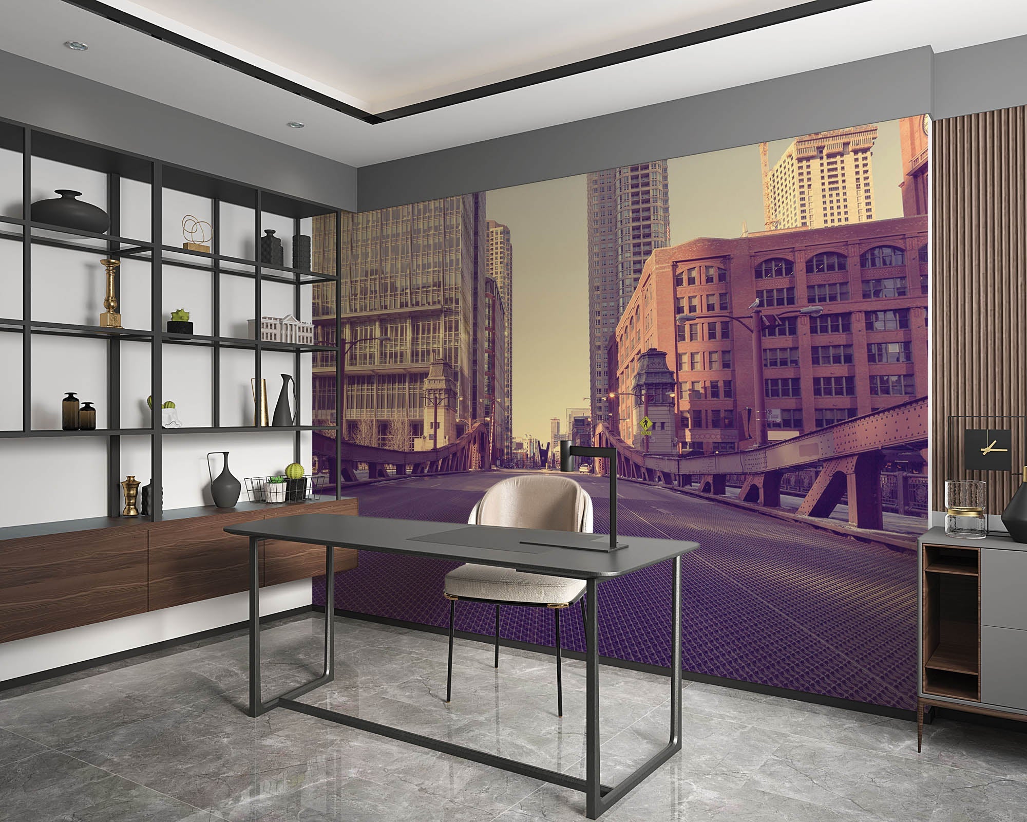 Photo vintage d'un pont - LW00354