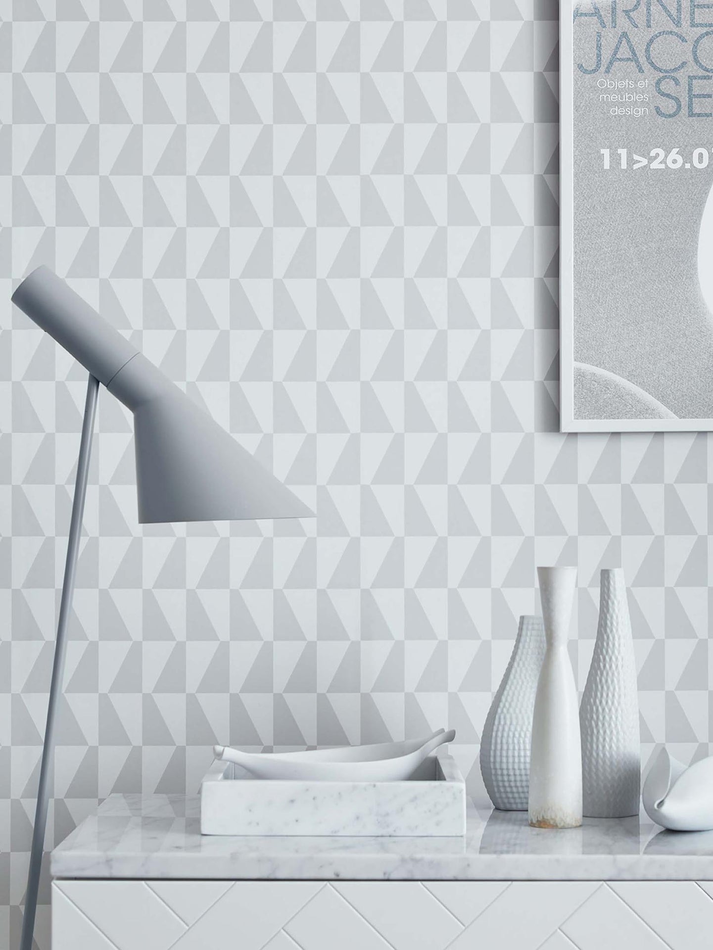 Boråstapeter Scandinavian Designers II Arne Jacobsen Trapez 1778