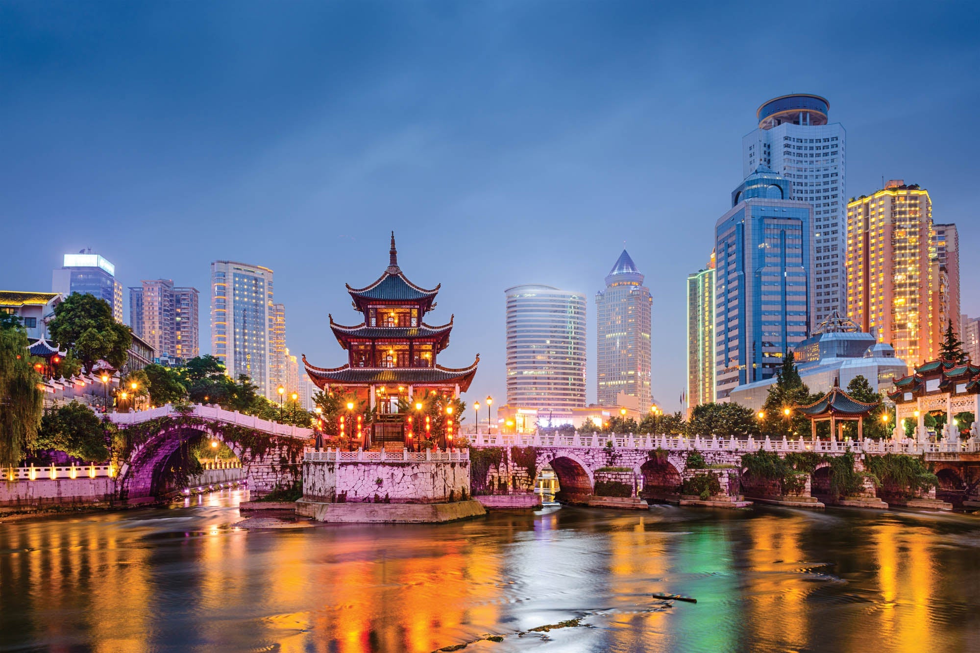 Skyline Jiaxiu Pavilion  - LW00055