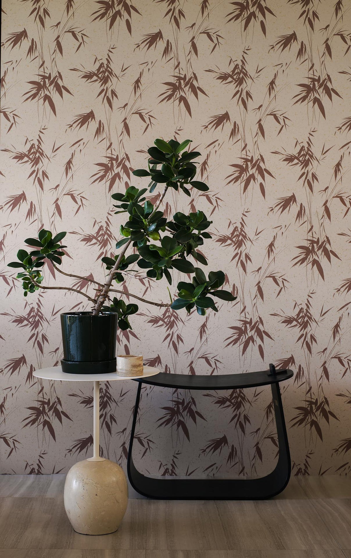 Boråstapeter Eastern Simplicity Ink Bamboo 3112