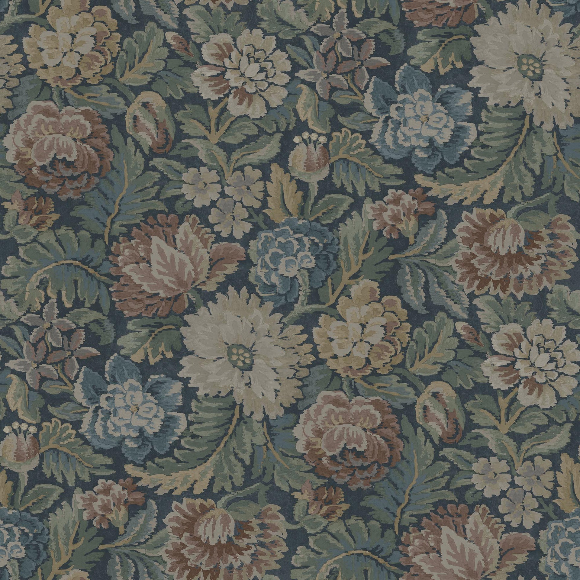 Boråstapeter Cottage garden Nightingale Garden 3561