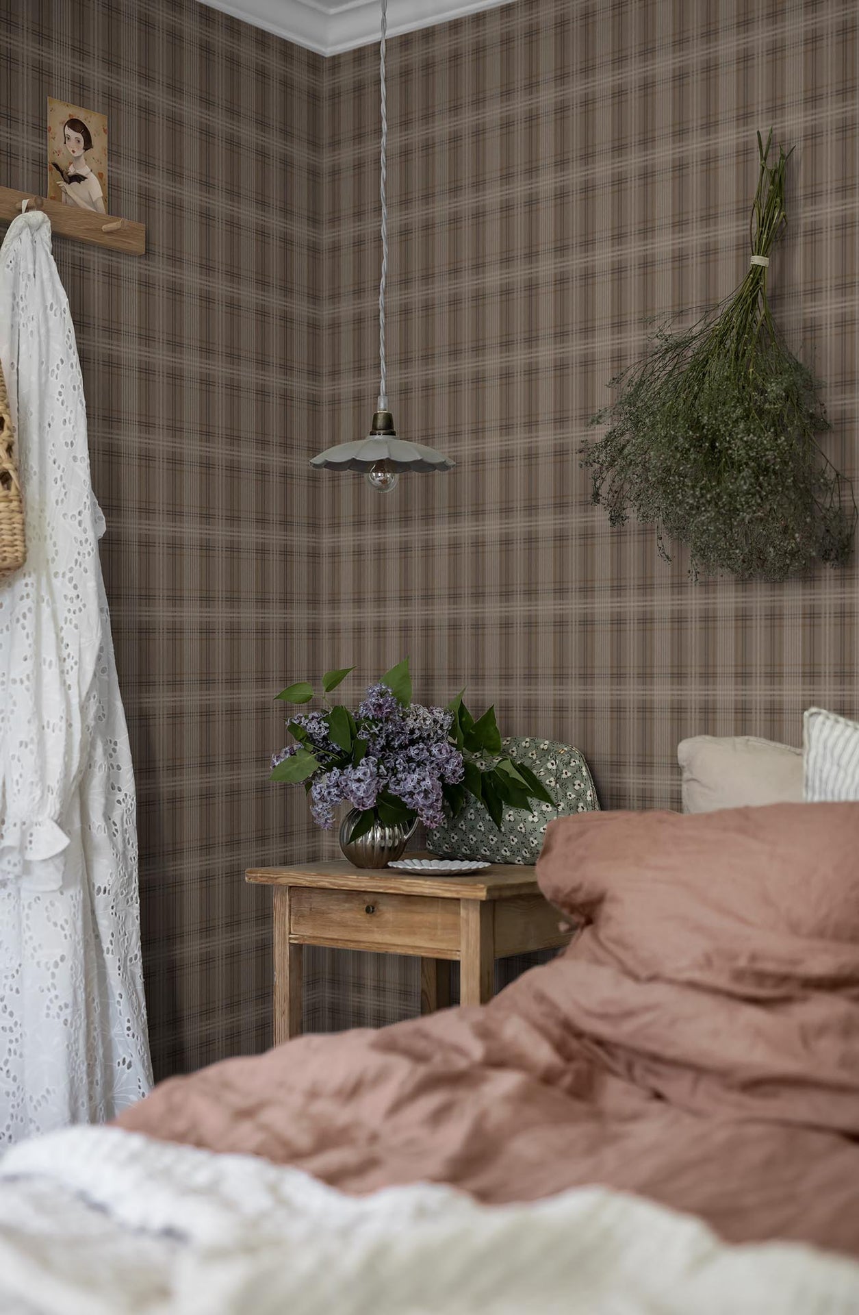 Boråstapeter Cottage garden Tailor´s Tweed 3579