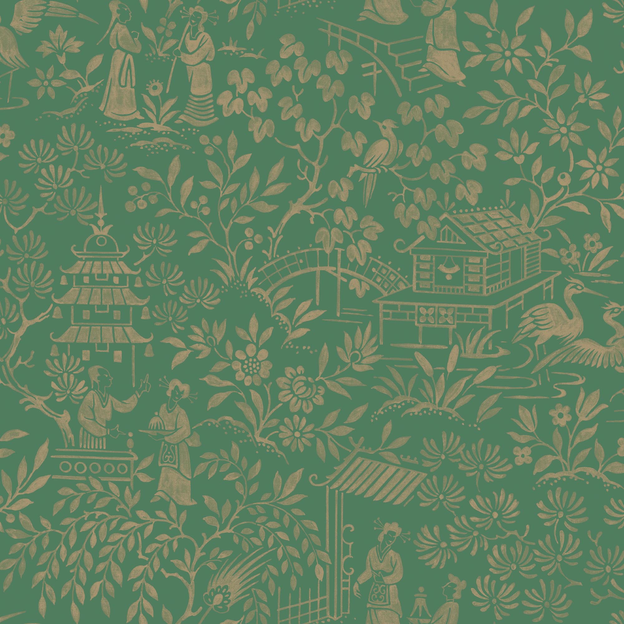 Boråstapeter Dreamy Escape Oriental Garden 4271