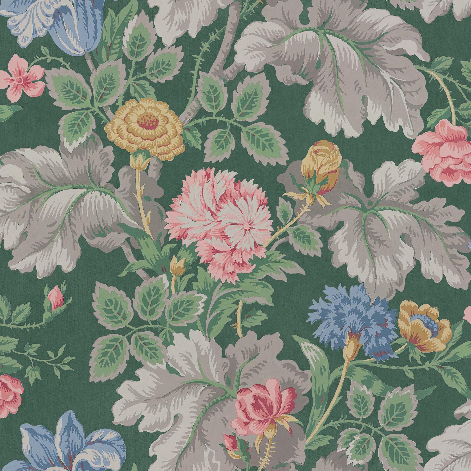 Boråstapeter New Heritage Carnation Garden 4834