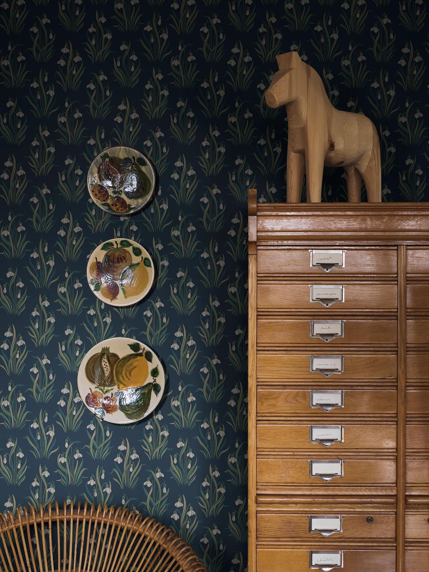 Boråstapeter New Heritage Snödroppe 4836