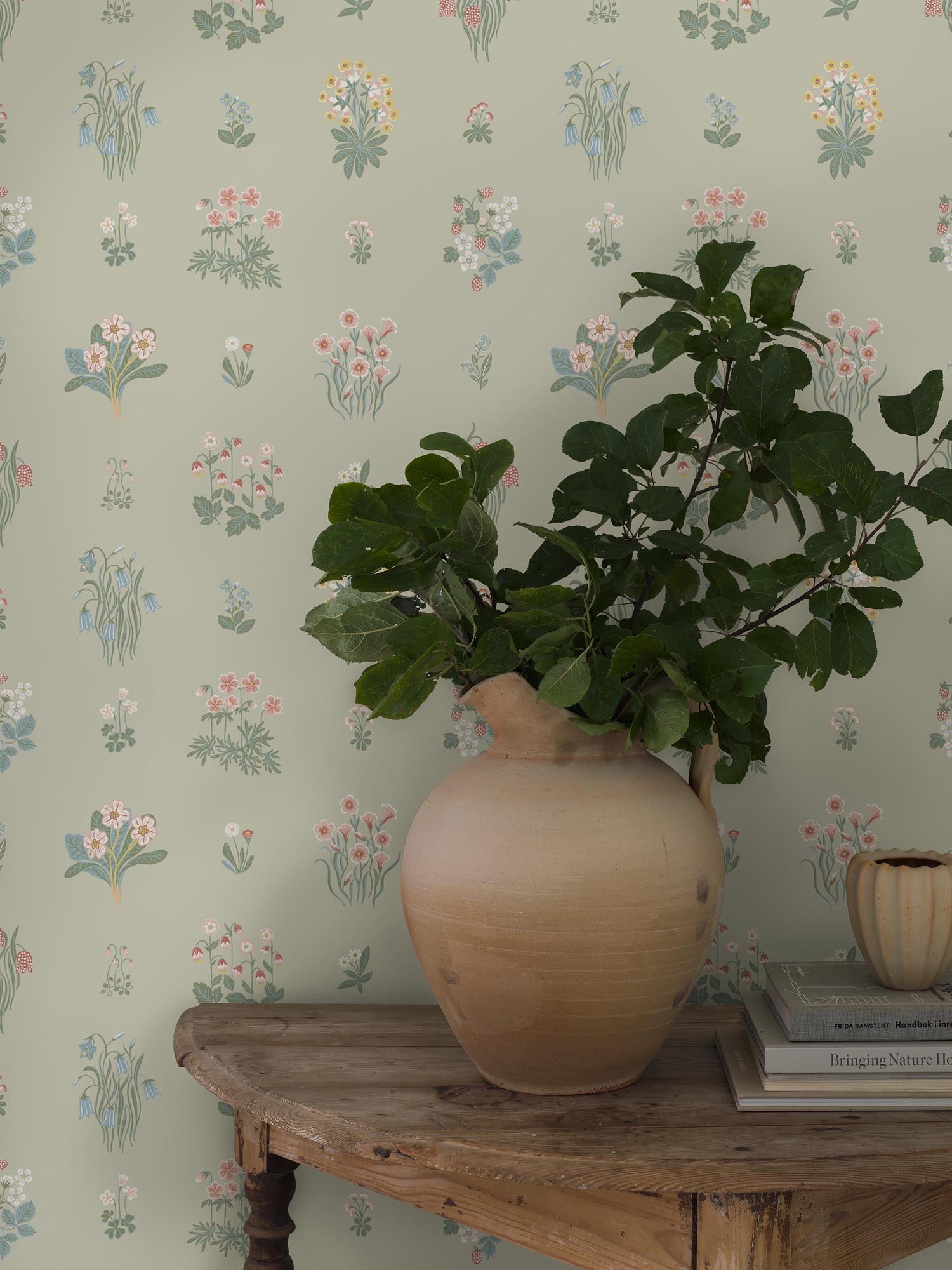 Boråstapeter Österlen Ängsflora 6950