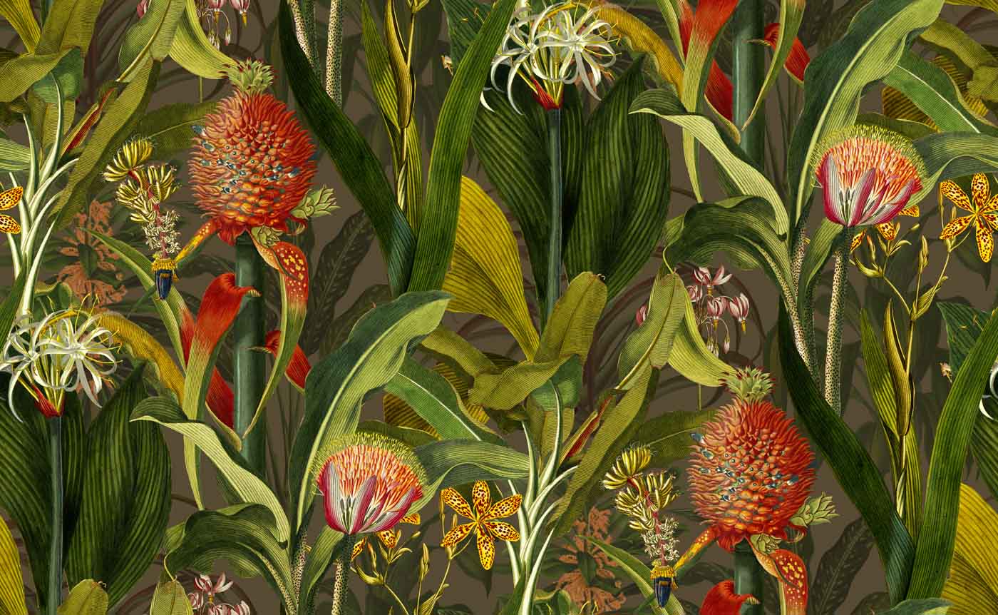 Arte Decors & Panoramiques Blooming Pineapple 97601
