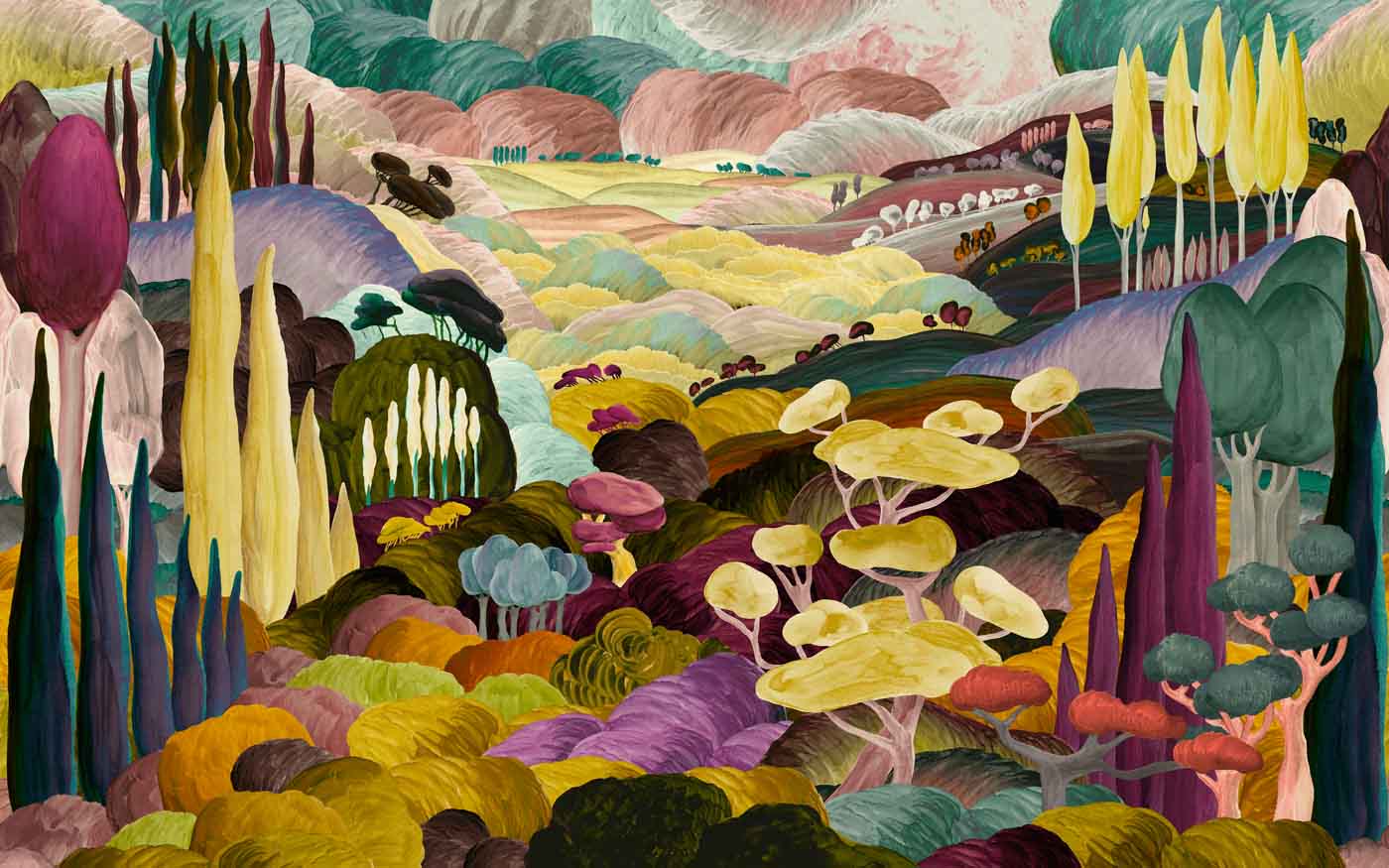 Arte Decors &amp; Panoramiques Les Songes Toscans 97520