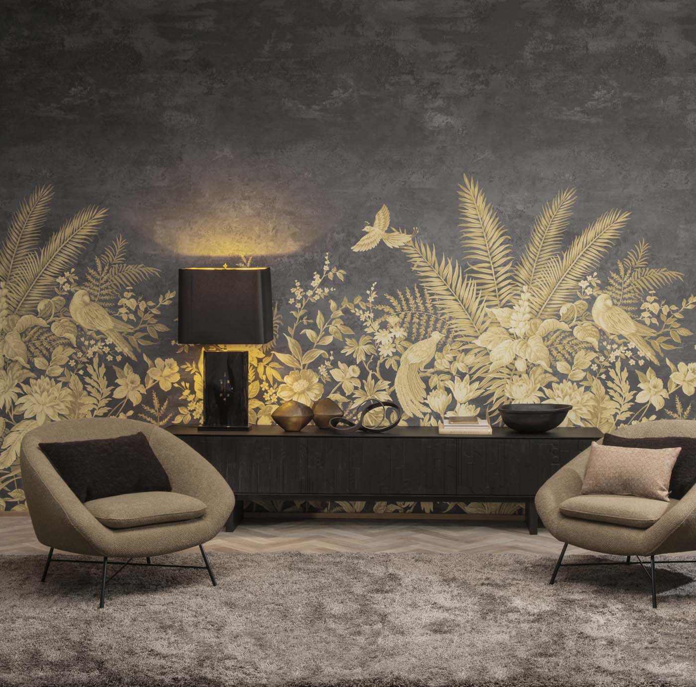 Arte Birds Of Paradise ["Panorama"] Barraband'S Garden BOP701
