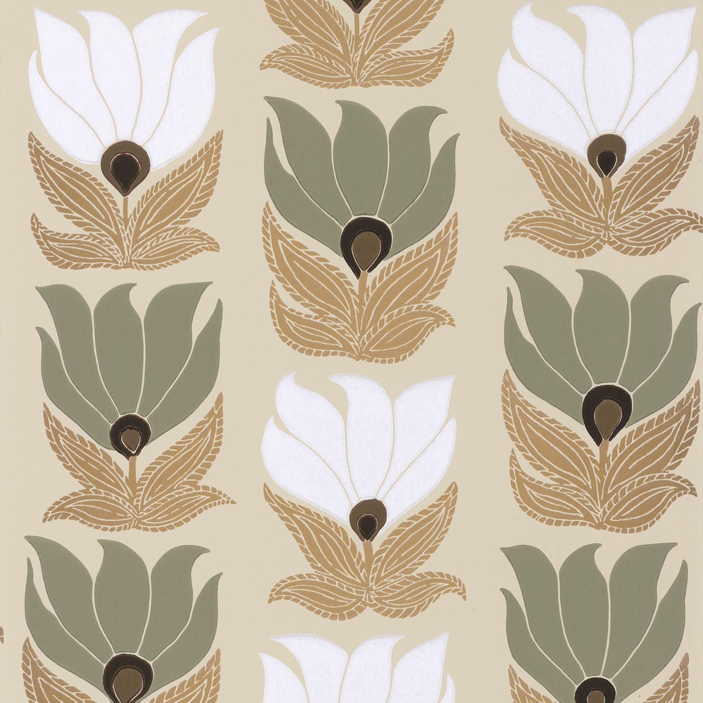 Casamance Square Jasmin Dauphine - 75690712