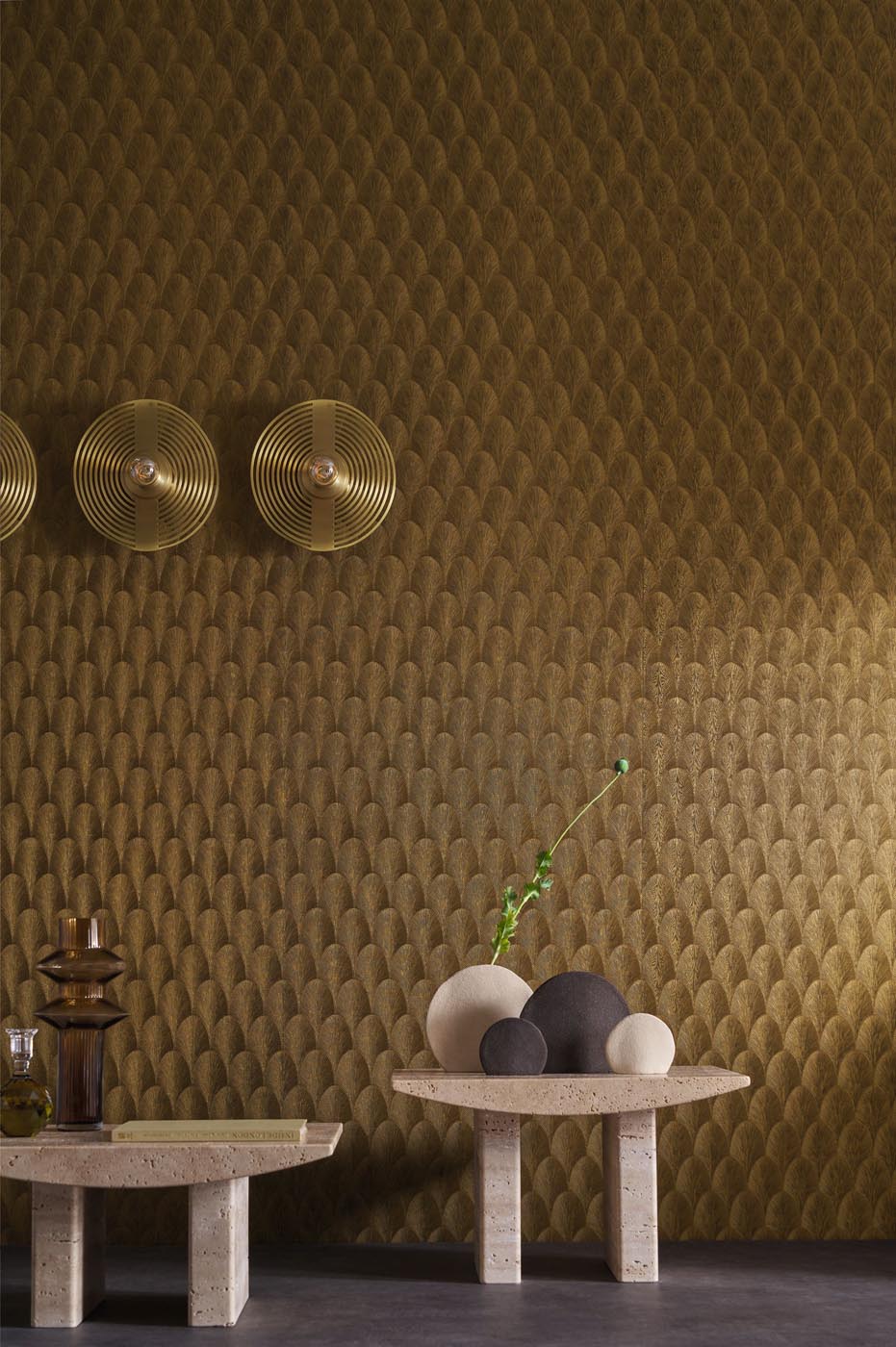 Casamance Textures Métalliques Tourmaline - 75782038