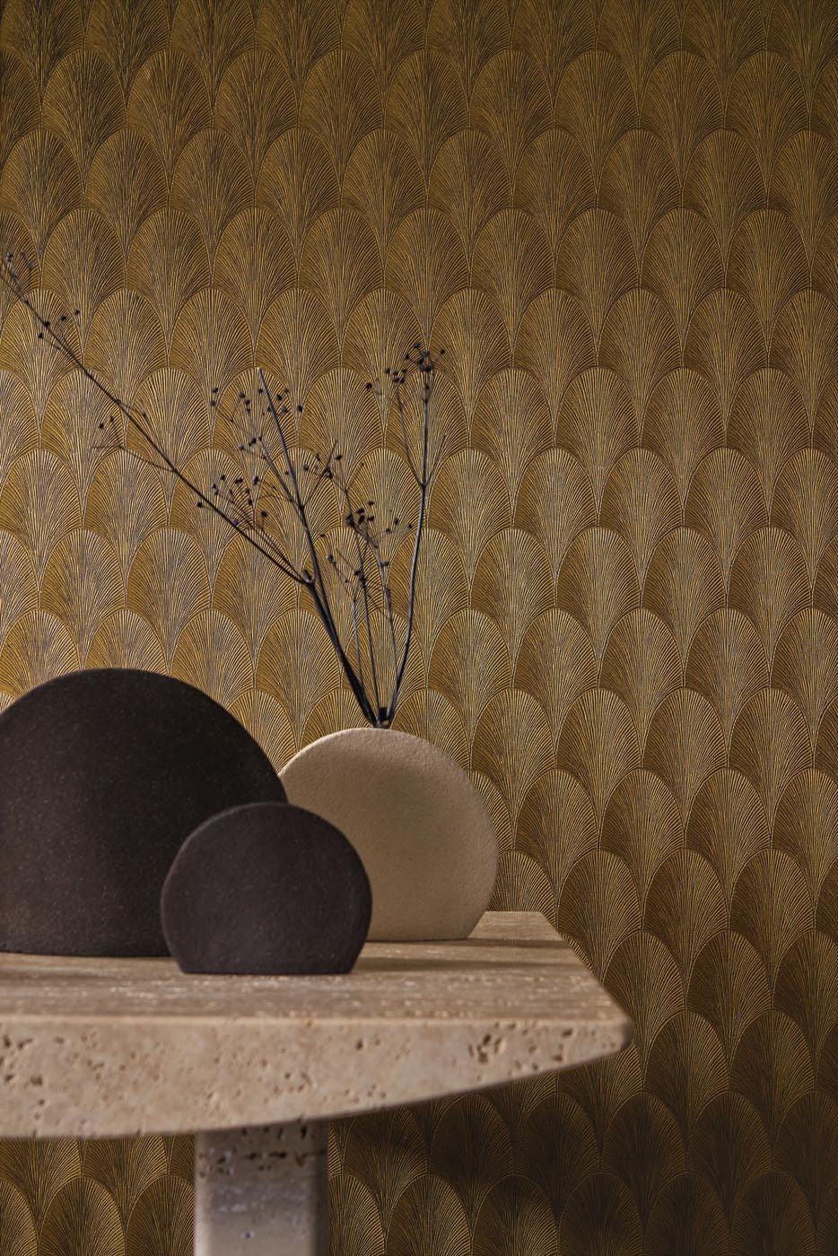Casamance Textures Métalliques Tourmaline - 75782038