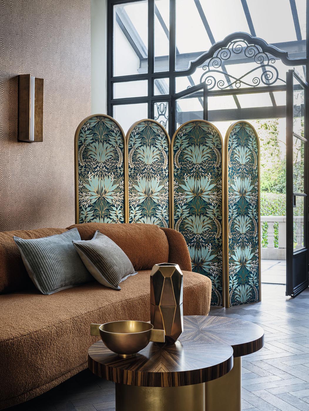 Casamance Square Jasmin Chardon - 75733568