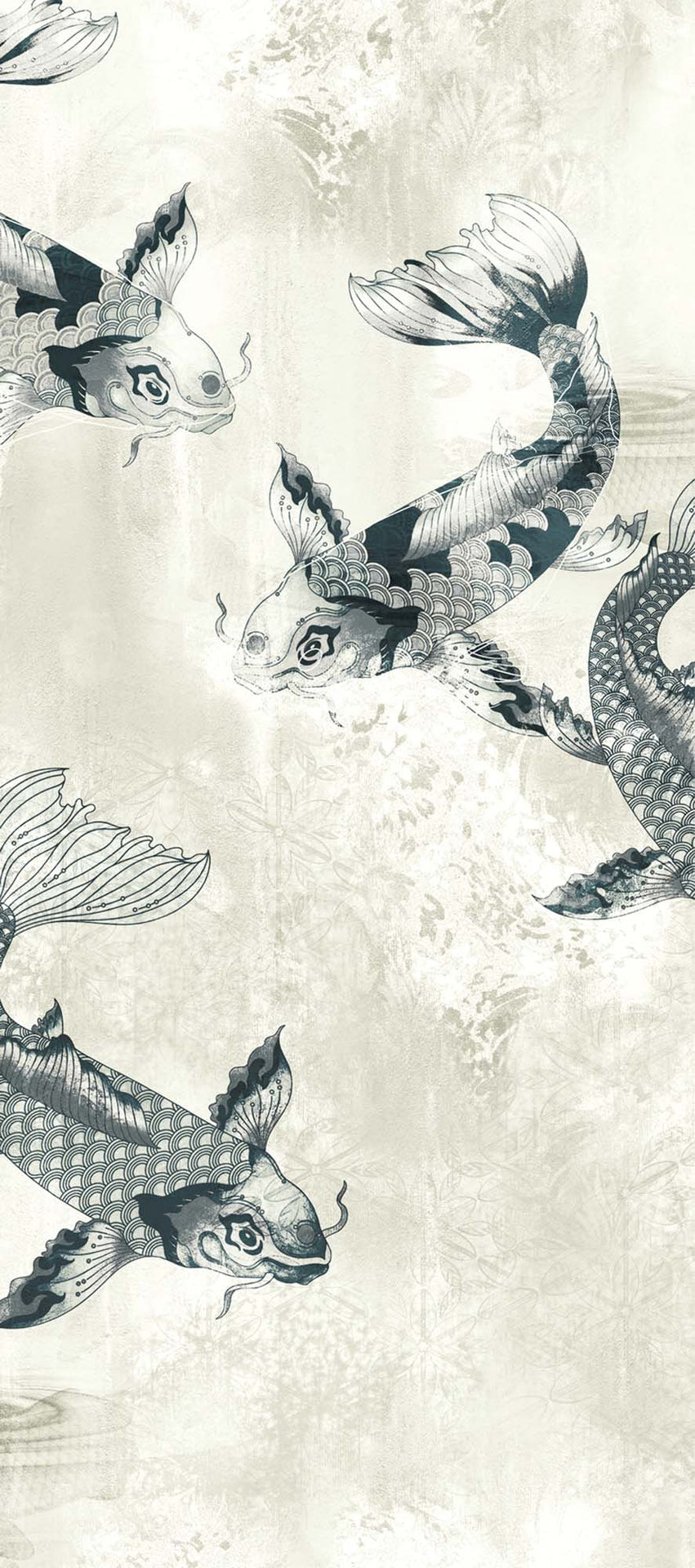 Khrôma Wall designs II Pond Ink DG2PON1022