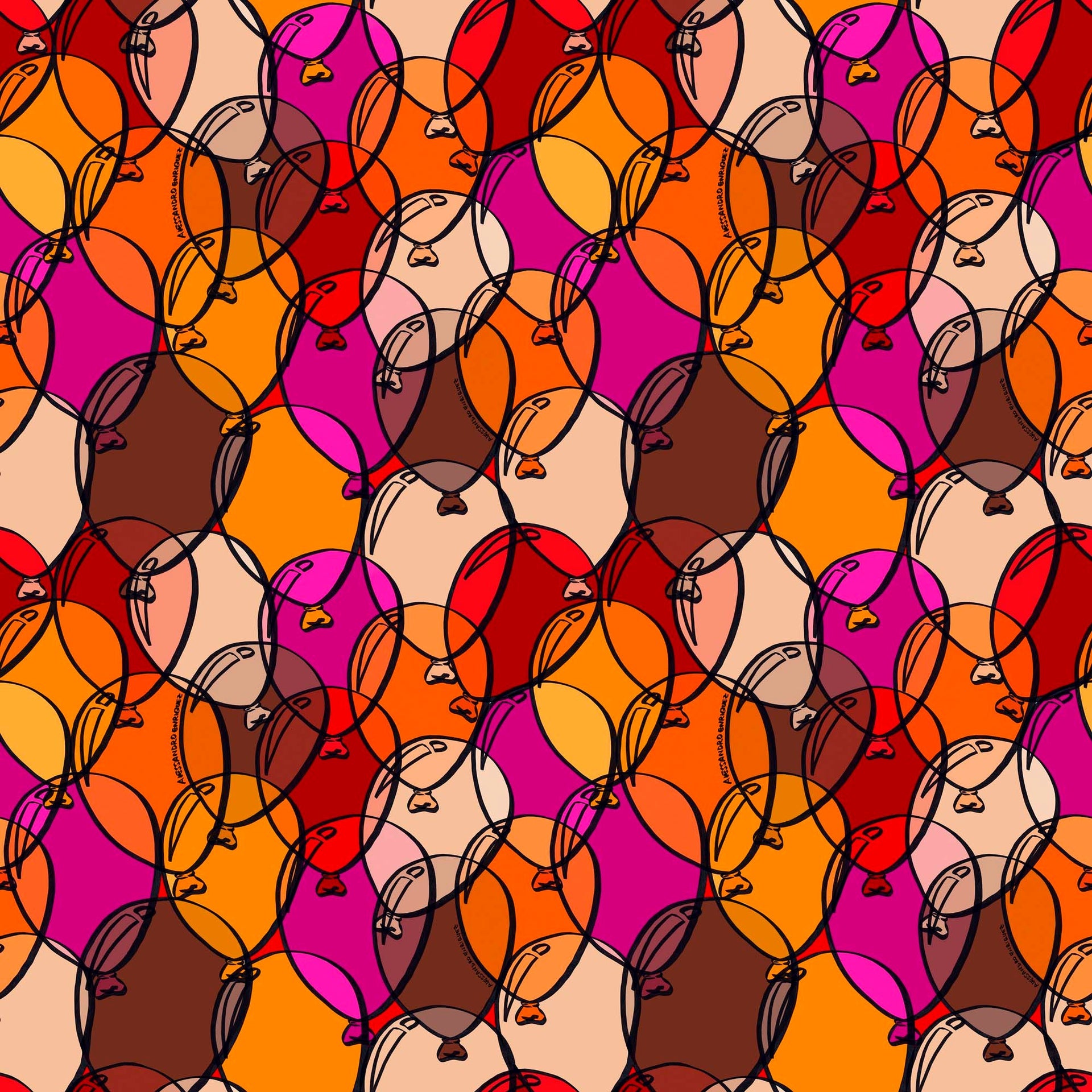 Hooked on Walls Enriquezland Balloons 25524