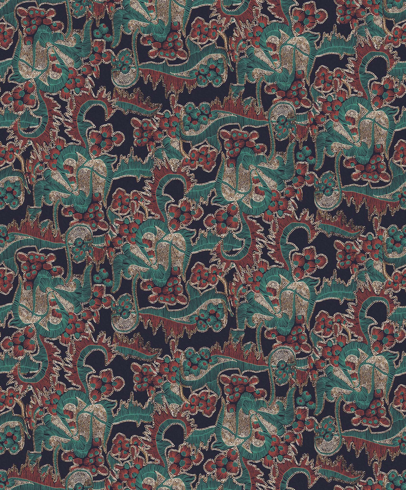 Khrôma Kimono Haru Topiara KIM201 