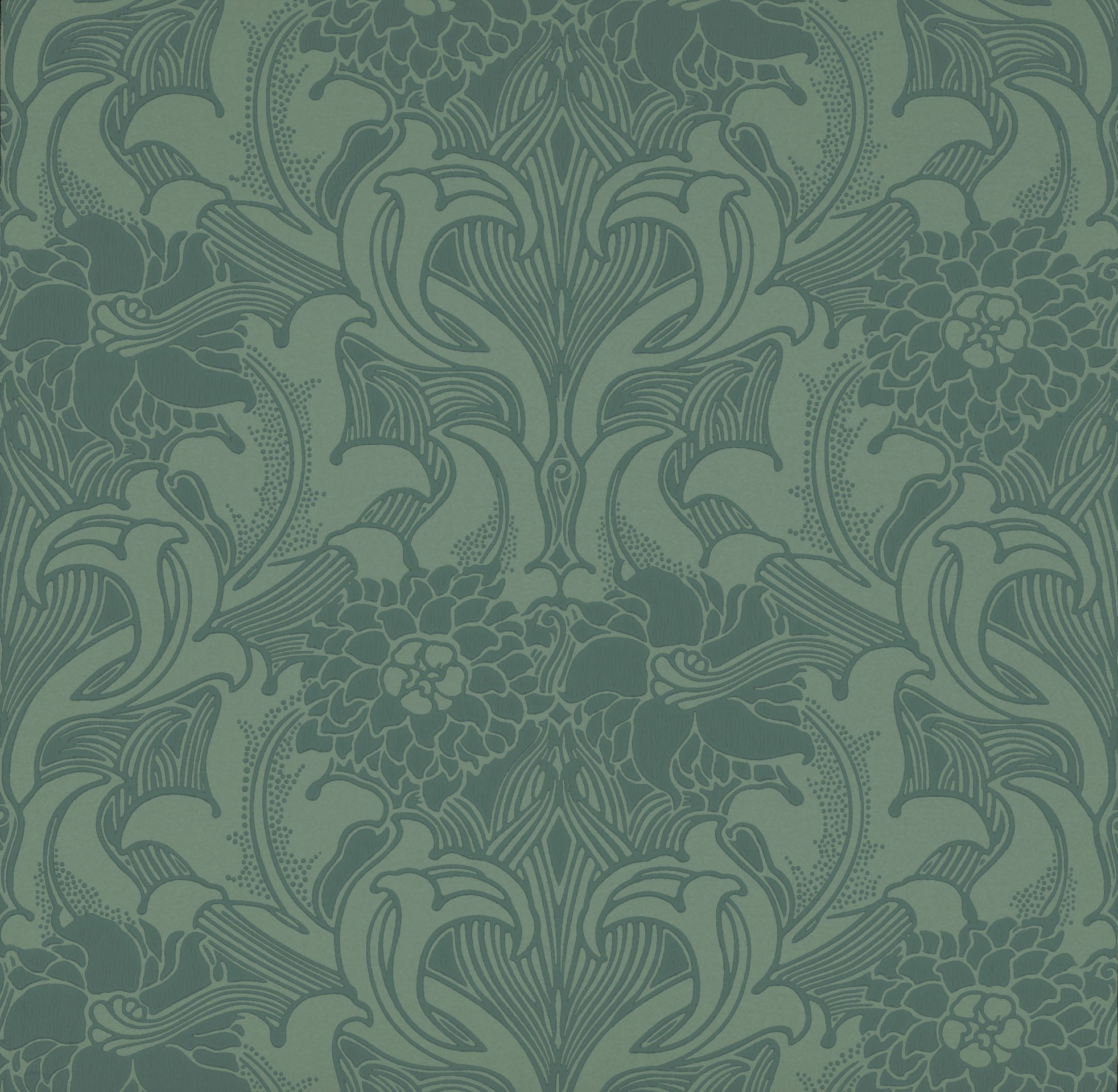 Little Green National Trust III Dahlia Scroll Tea With Florence