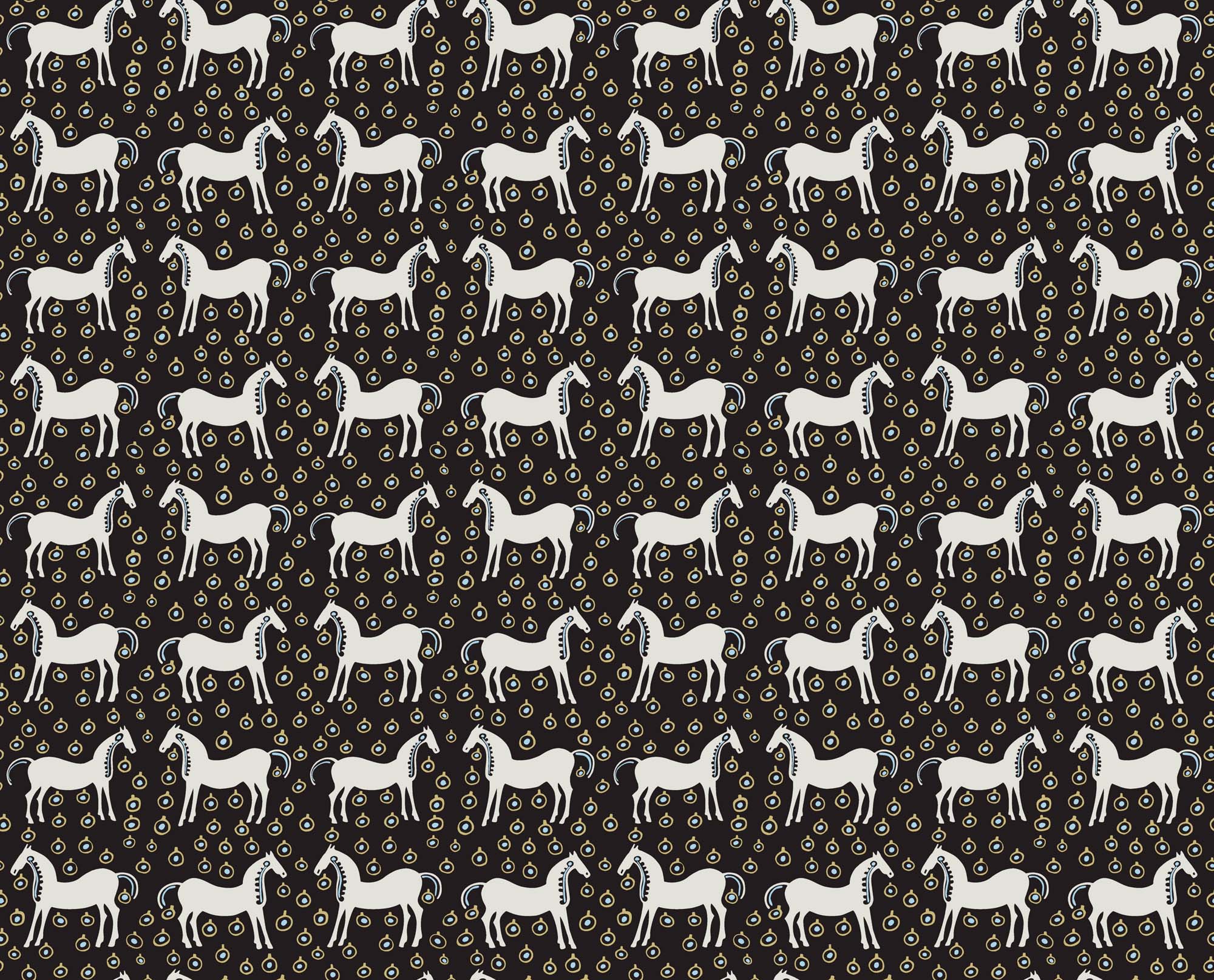 Hooked on Walls Marimekko Volume 06 Musta Tamma 25170