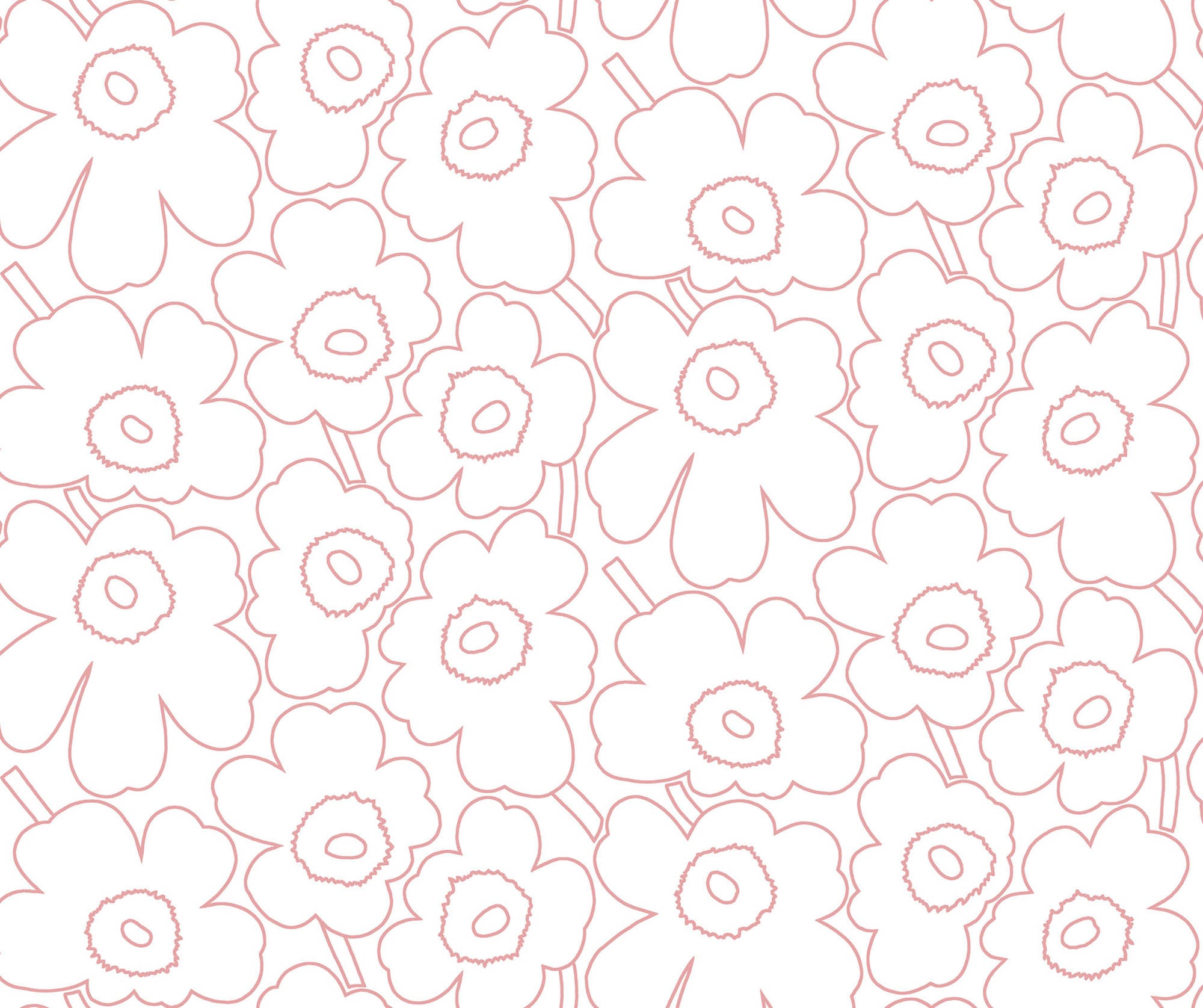 Hooked on Walls Marimekko Volume 07 Piirto Unikko 25911