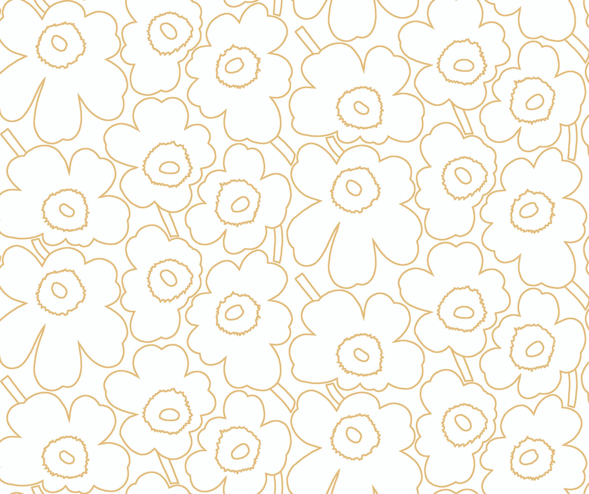 Hooked on Walls Marimekko Volume 07 Piirto Unikko 25912