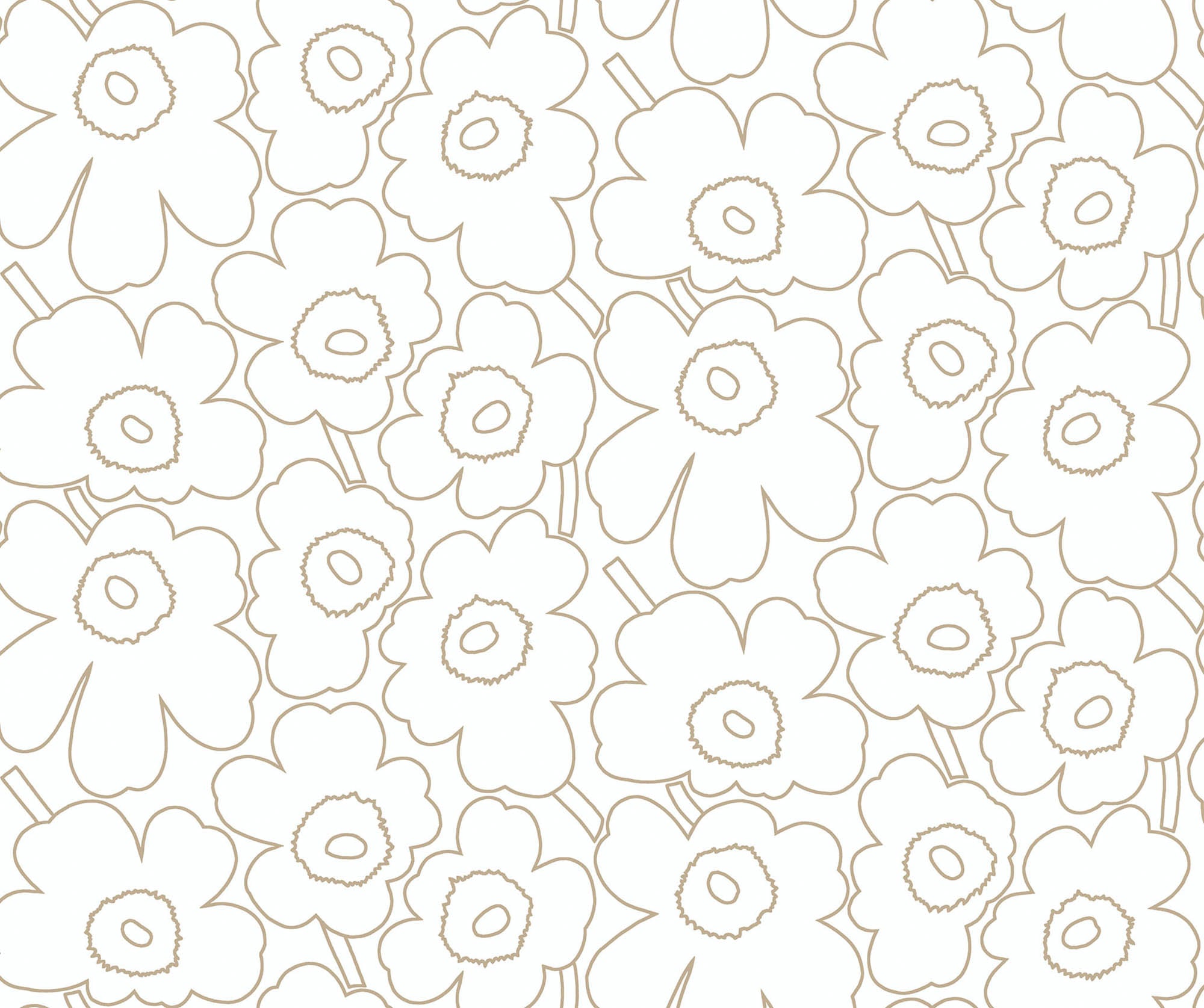 Hooked on Walls Marimekko Volume 07 Piirto Unikko 25914