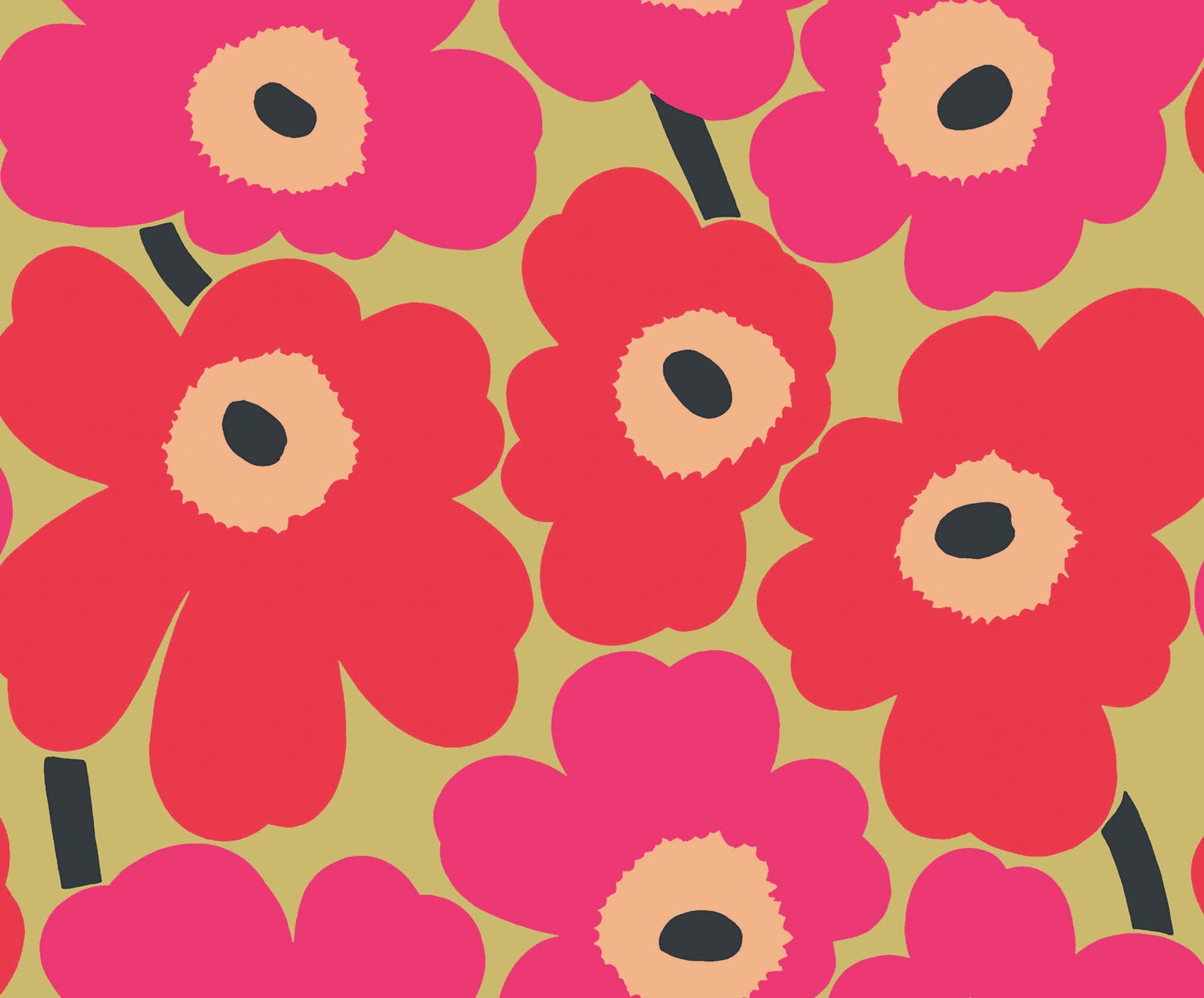 Hooked on Walls Marimekko Volume 07 Unikko 25905