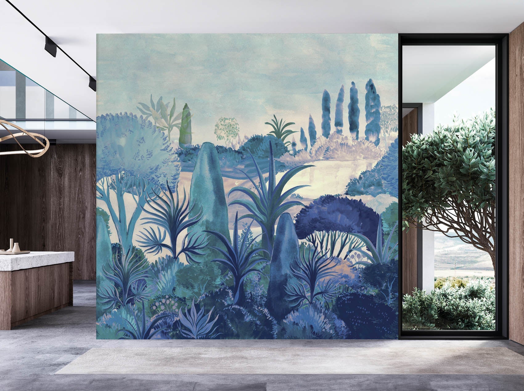 Hooked on Walls Marta Cortese Botanical Landscape 37872