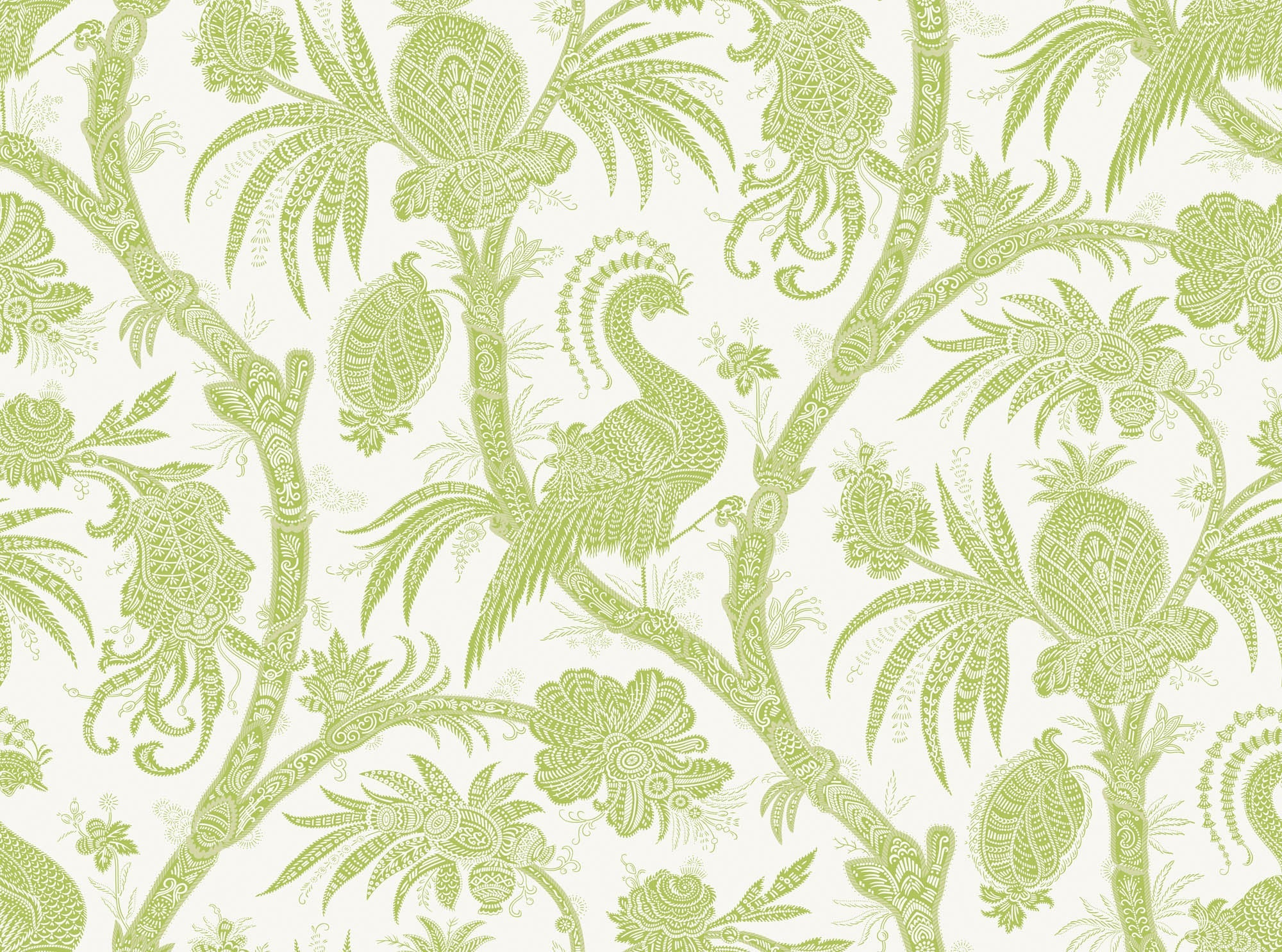 Hooked on Walls Scalamandré Balinese Peacock JV26042