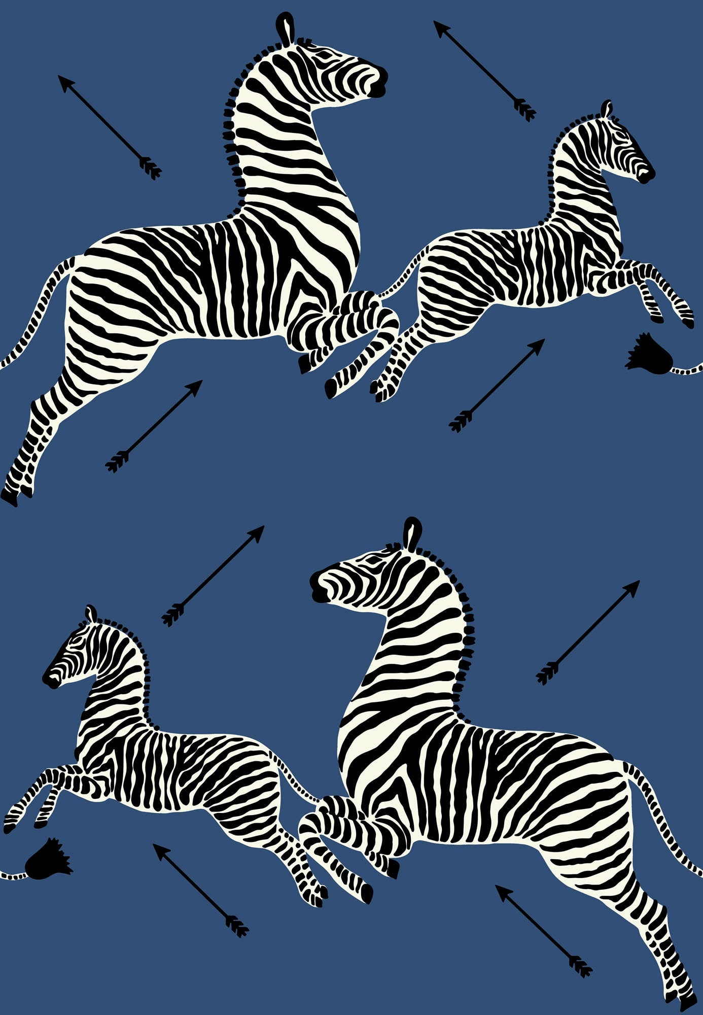 Hooked on Walls Scalamandré Zebras JV26002