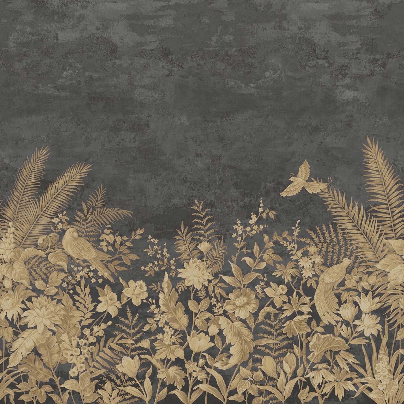 Arte Birds Of Paradise ["Panorama"] Barraband'S Garden BOP701 Behang