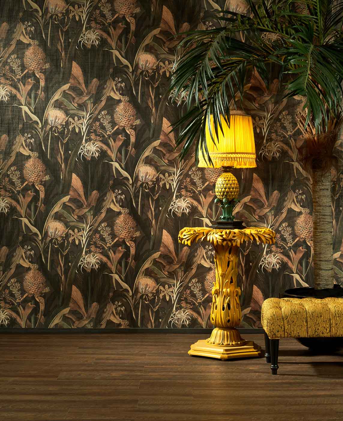 Arte Decors & Panoramiques Blooming Pineapple 97602 Behang