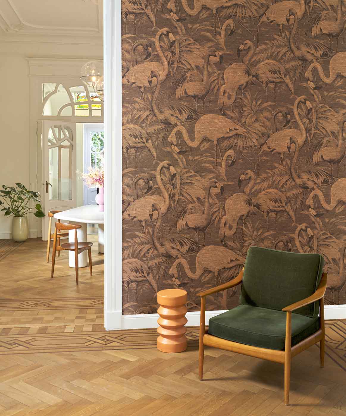 Arte Decors & Panoramiques Flamencos Andinos 97611 Behang