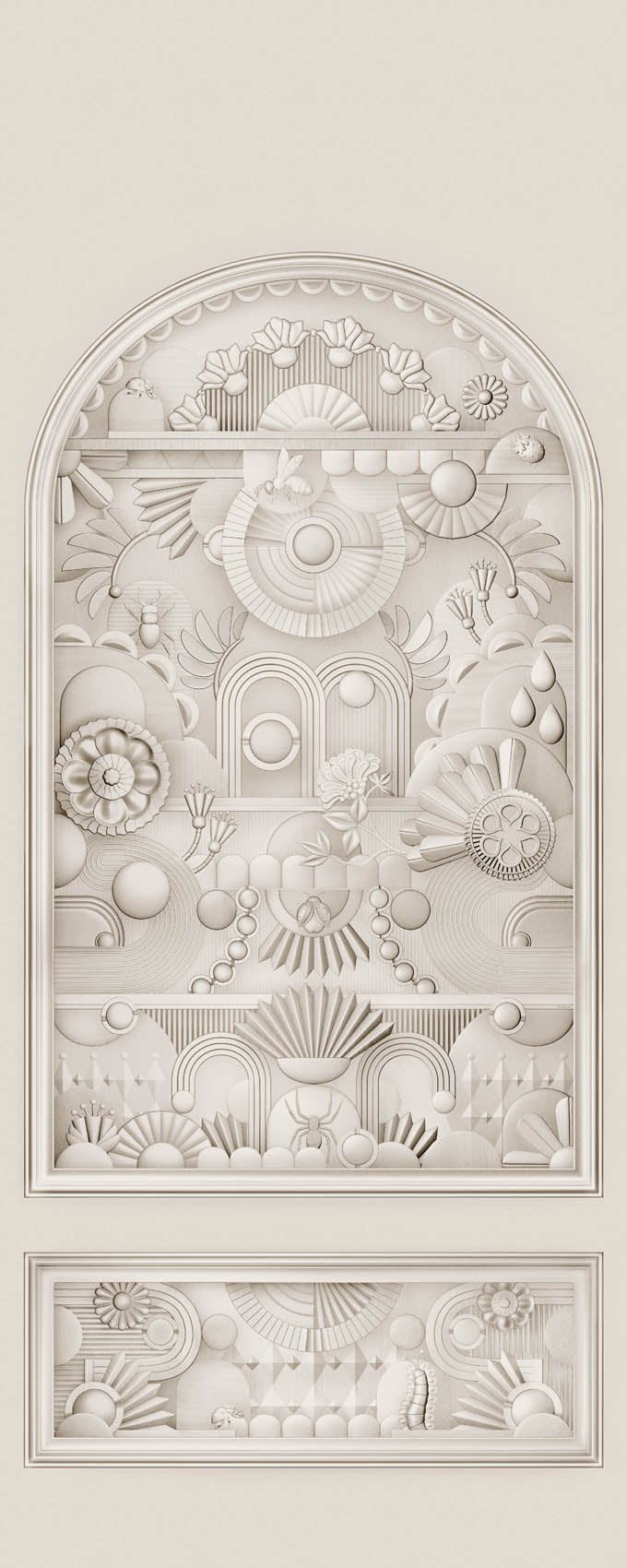 Arte Moooi Green House Greenhouse Gathering Arch MO5056 Behang