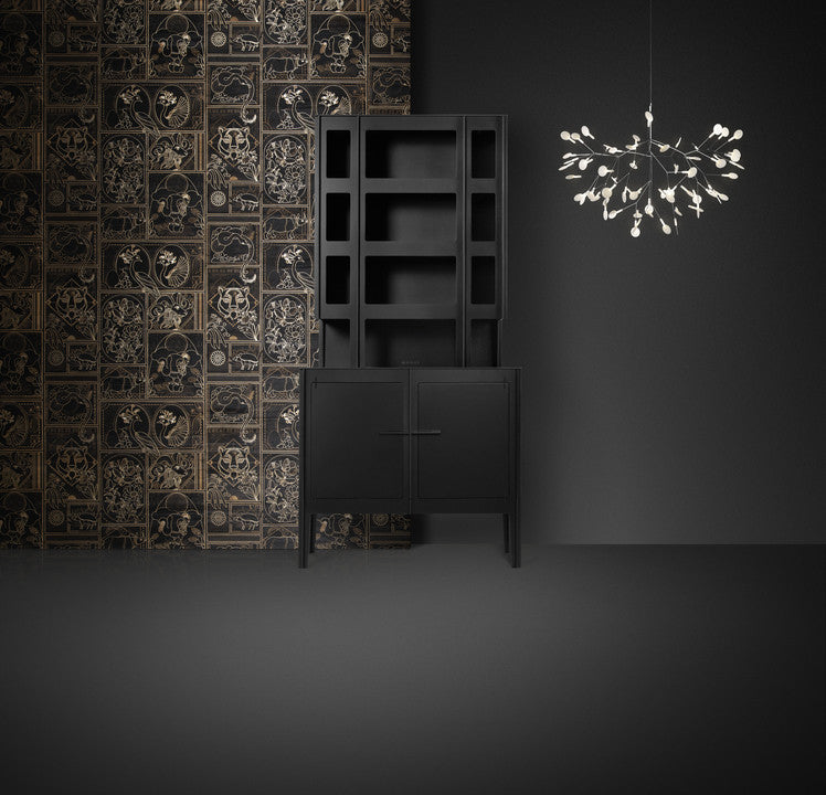 Arte Moooi Wallcoverings Memento Moooi Golden Tiger MO4042