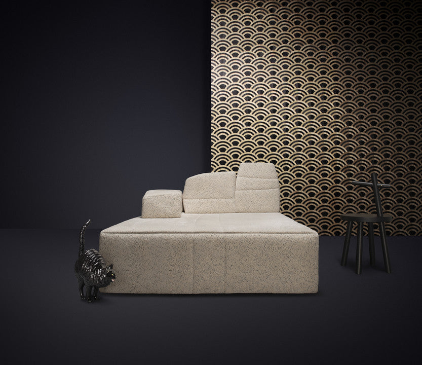 Arte Moooi Wallcoverings Tokyo Blue Lucky O's MO3042