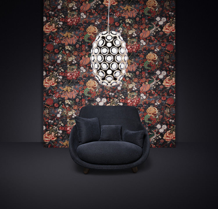 Arte Moooi Wallcoverings Tokyo Blue Rendezvous MO3010