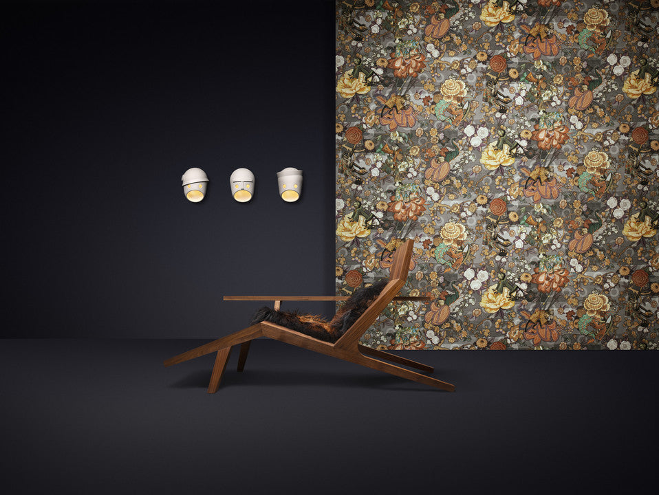 Arte Moooi Wallcoverings Tokyo Blue Rendezvous MO3012