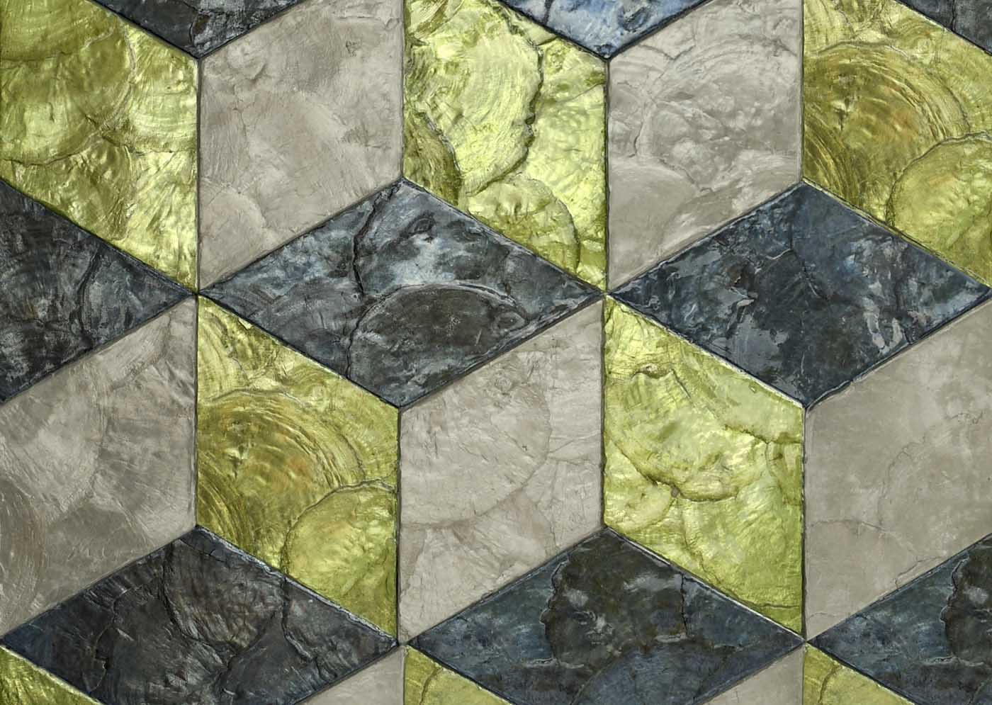 Arte Samal Tegels Cubic 33701 Behang