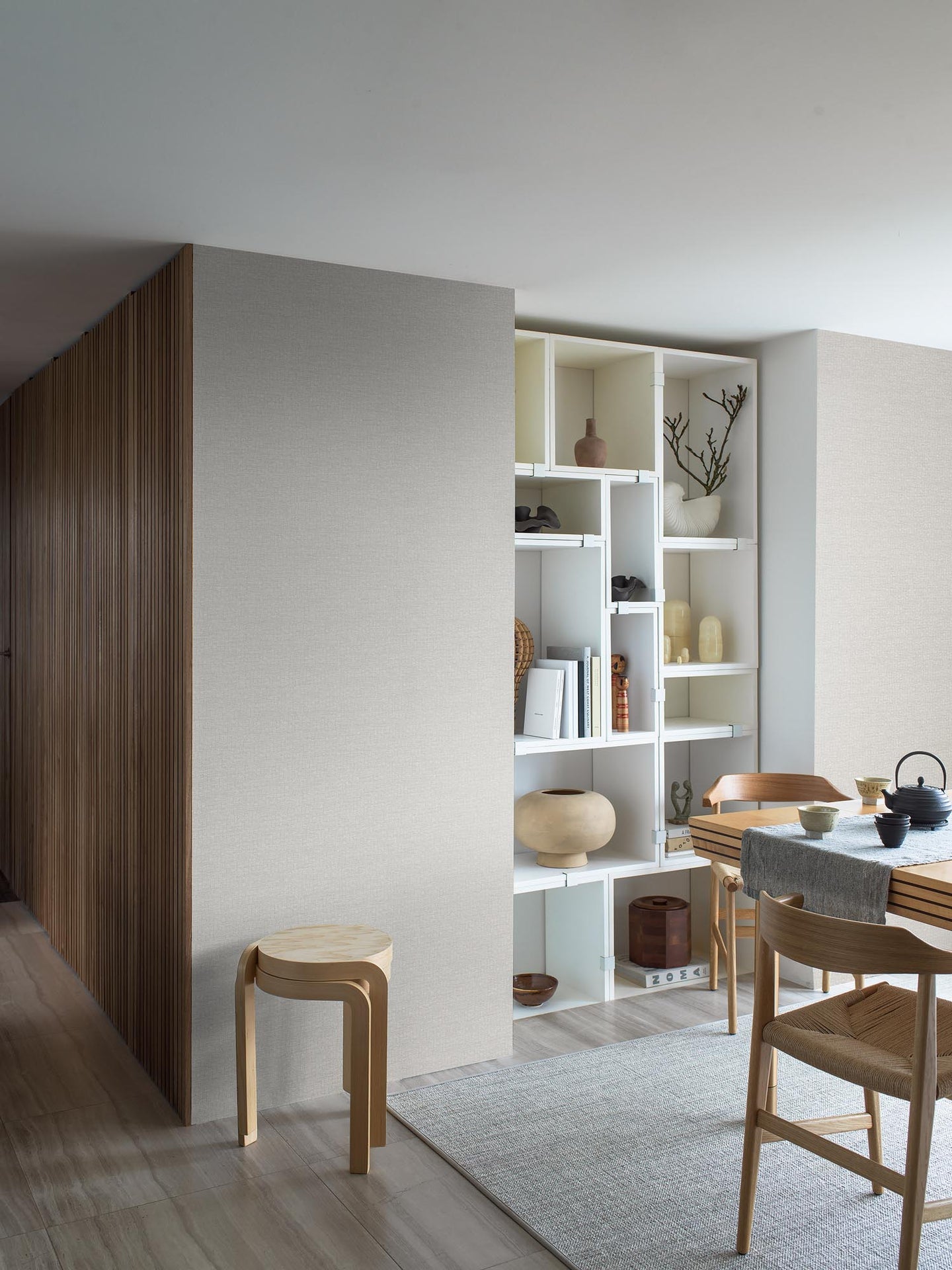 Boråstapeter Eastern Simplicity Kyoto Grid 3126 Behang