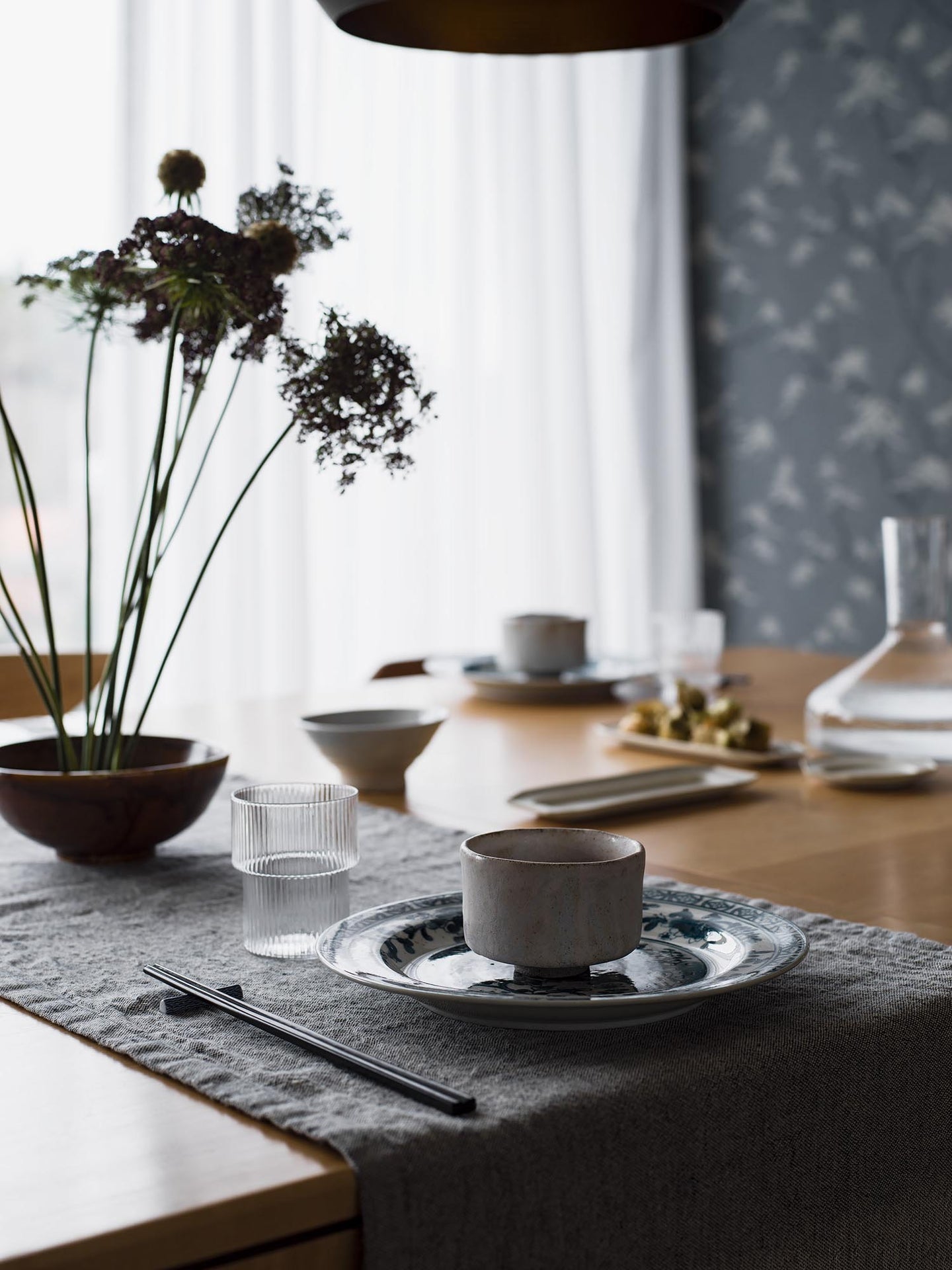 Boråstapeter Eastern Simplicity Temple Tree 3101 Behang